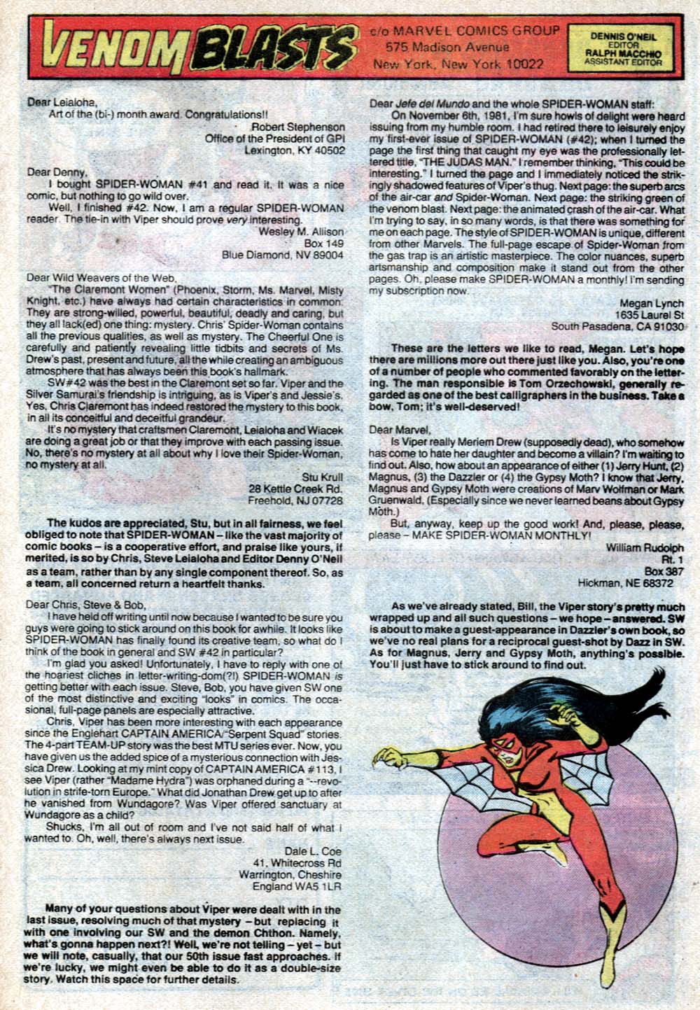 Read online Spider-Woman (1978) comic -  Issue #45 - 25