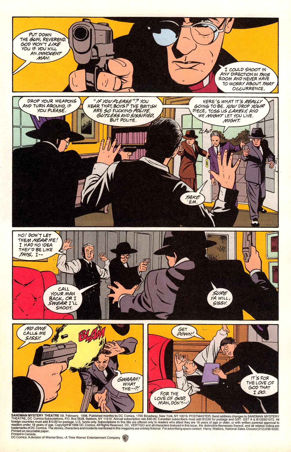 Read online Sandman Mystery Theatre comic -  Issue #59 - 2