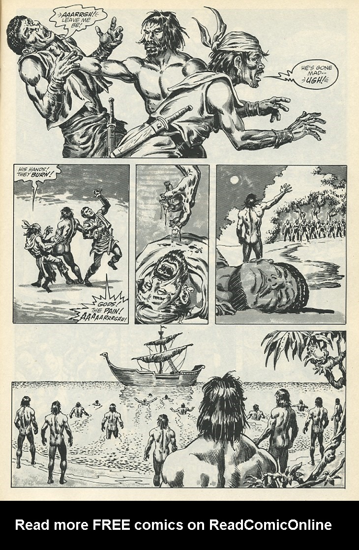 Read online The Savage Sword Of Conan comic -  Issue #139 - 37