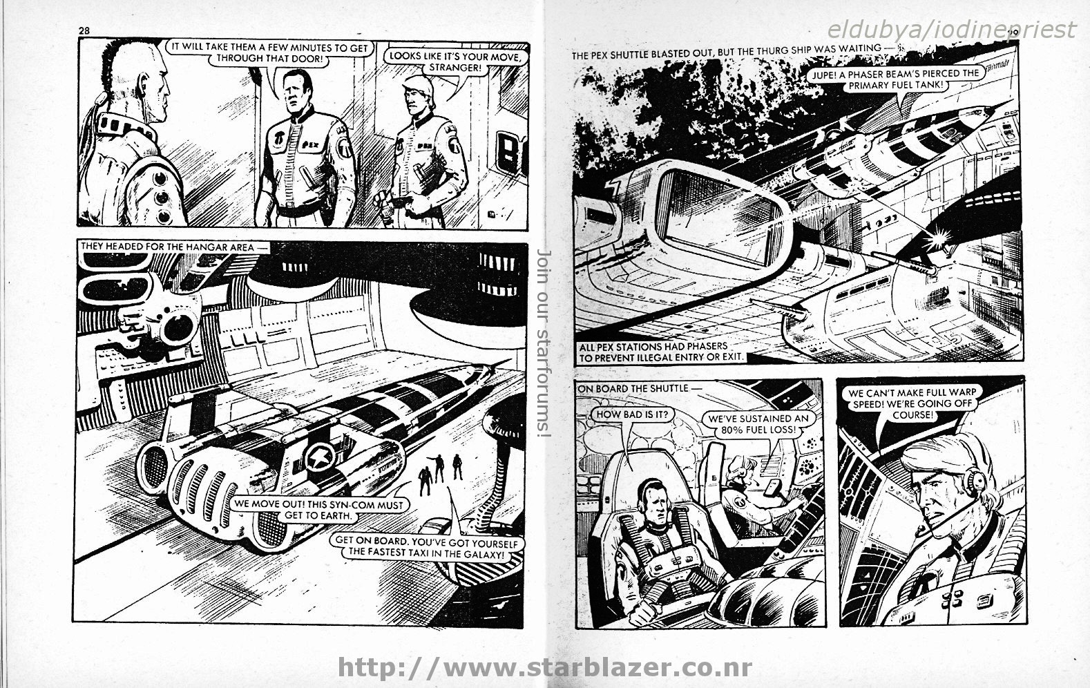 Read online Starblazer comic -  Issue #136 - 16