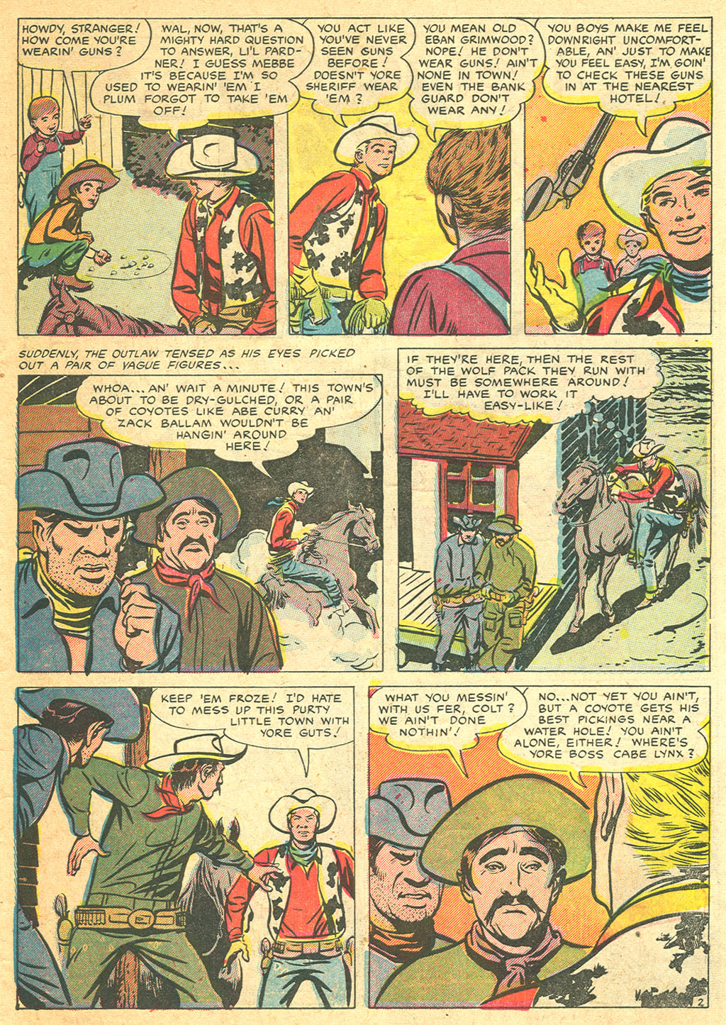 Read online Kid Colt Outlaw comic -  Issue #23 - 27