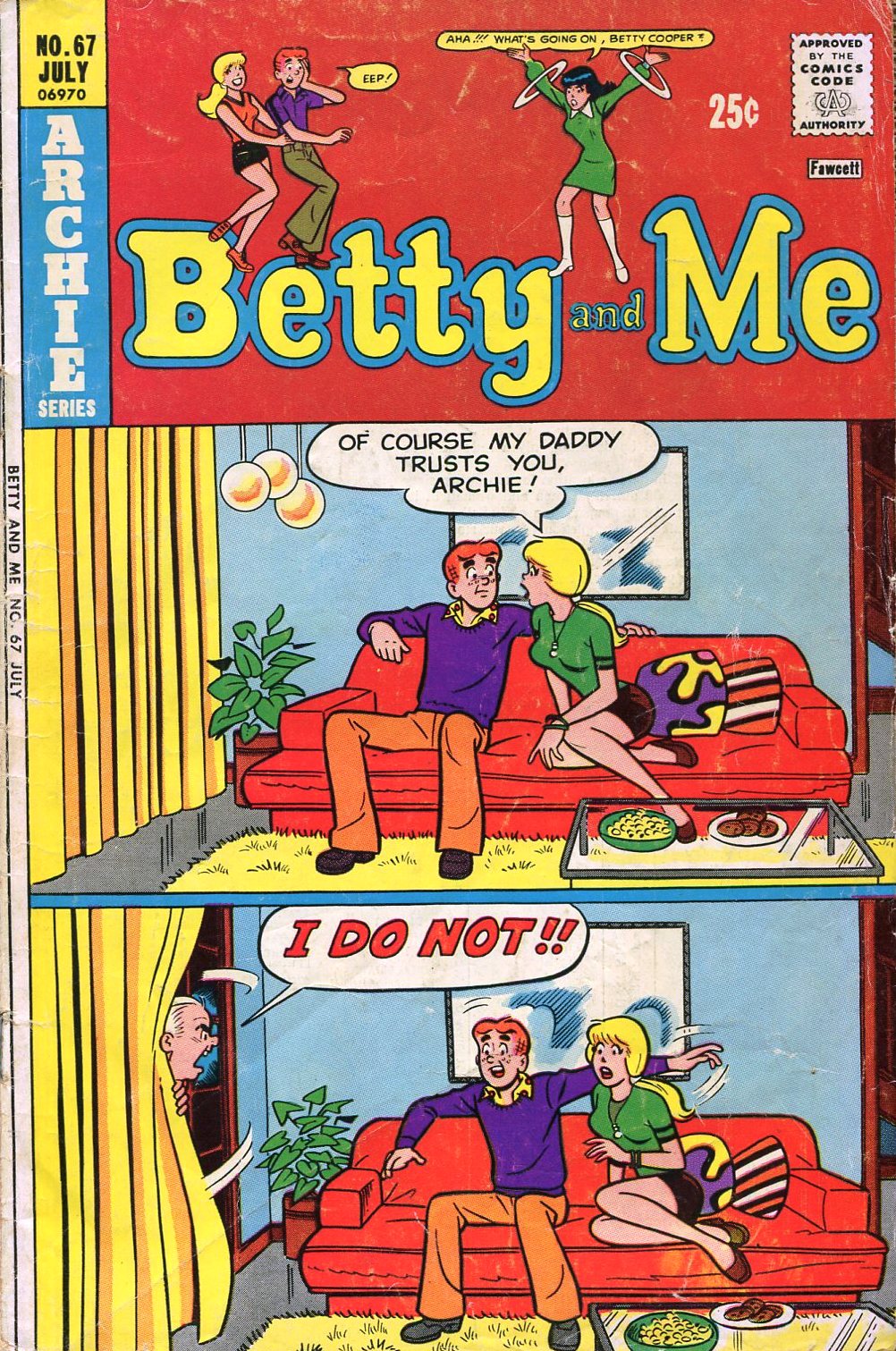 Read online Betty and Me comic -  Issue #67 - 1