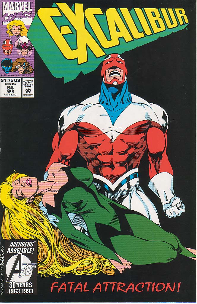 Read online Excalibur (1988) comic -  Issue #64 - 1
