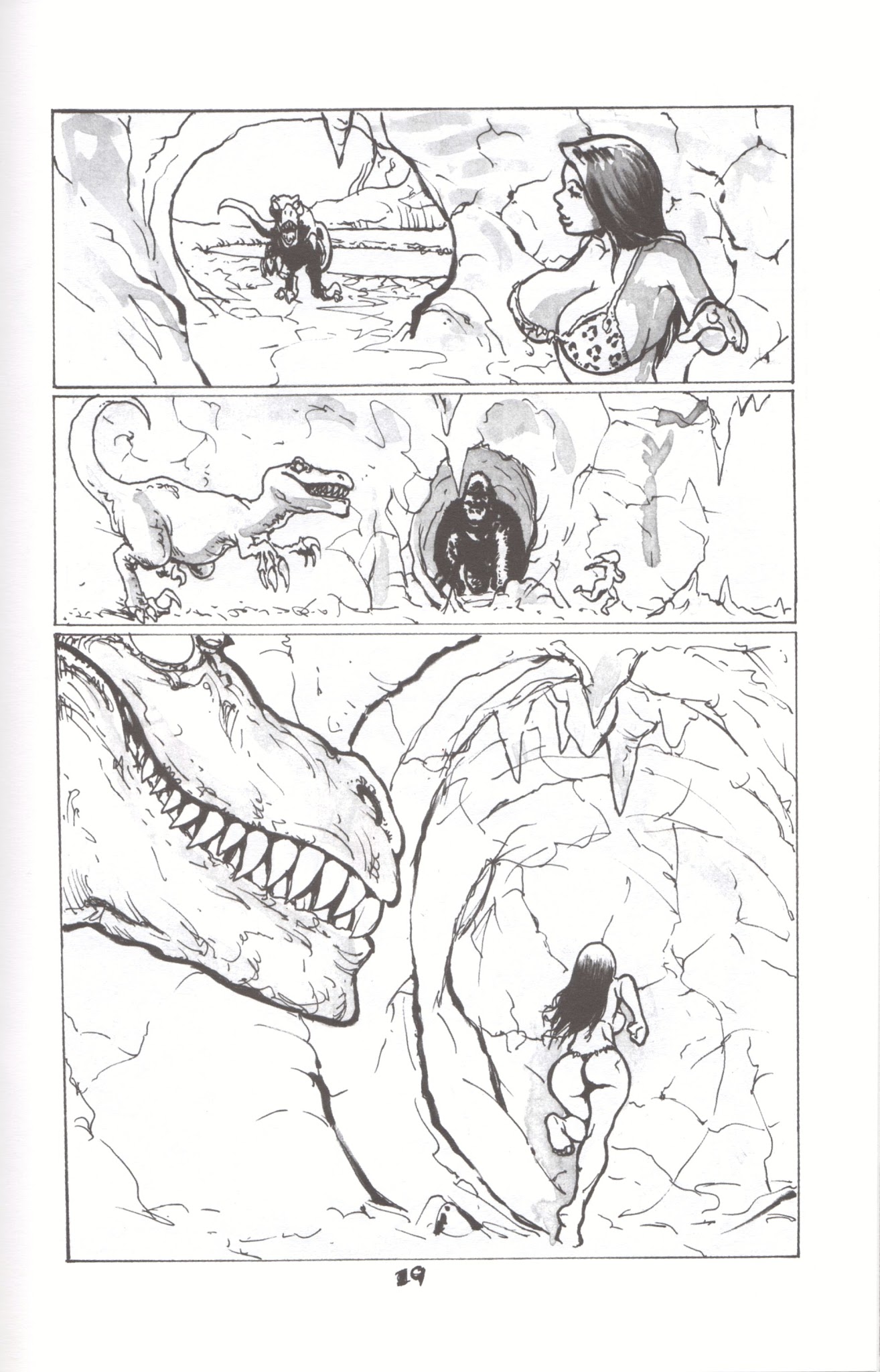 Read online Cavewoman: Raptor comic -  Issue #2 - 21