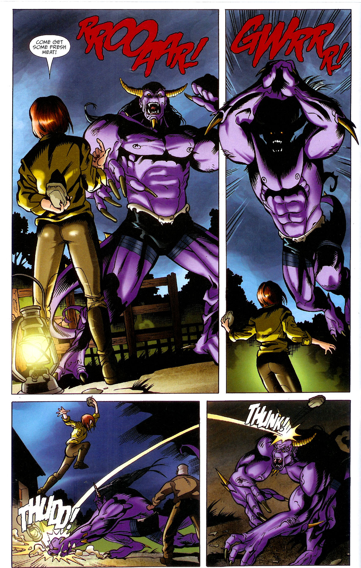 Read online Bloodrayne: Twin Blades comic -  Issue # Full - 16