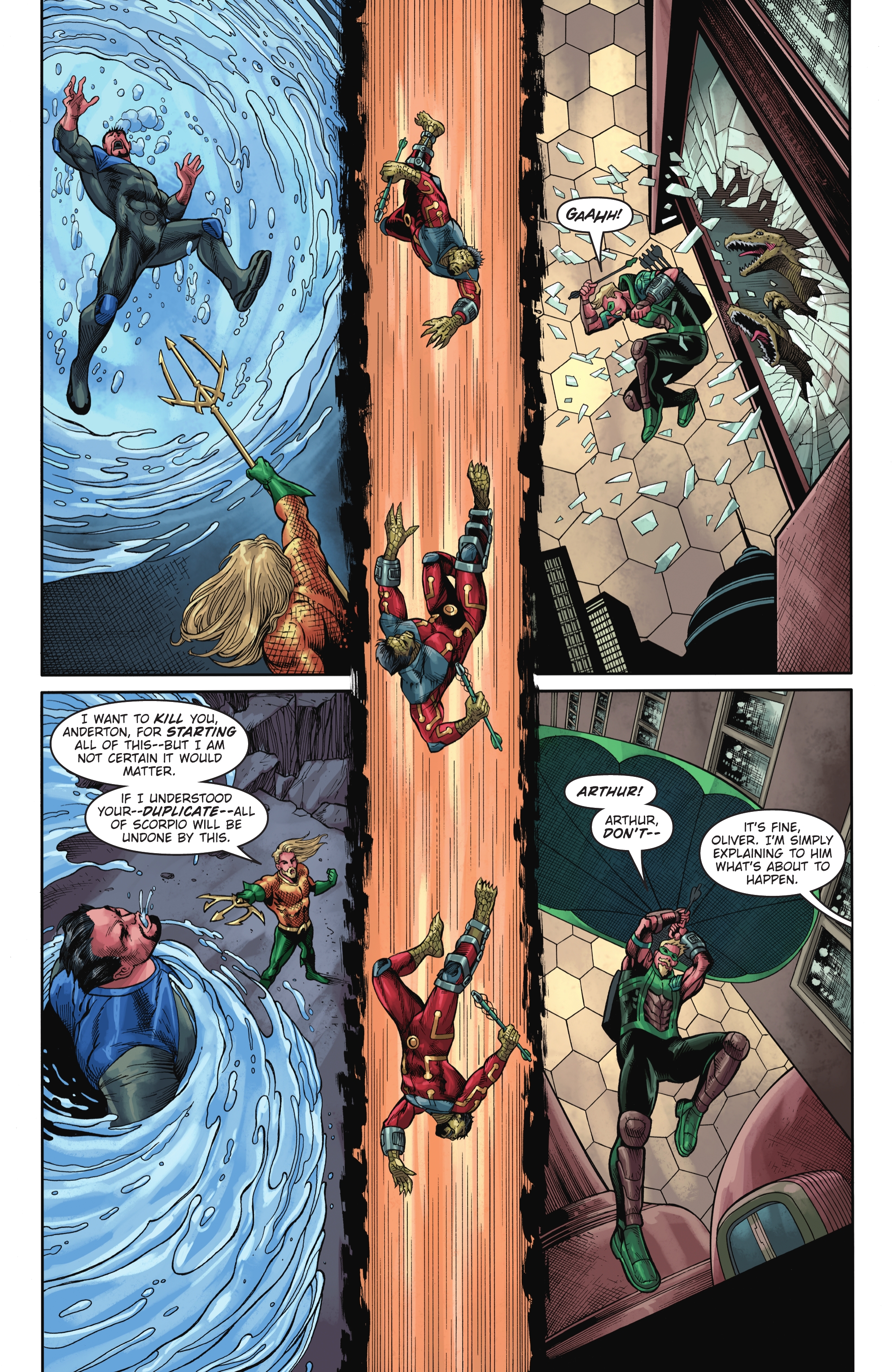 Read online Aquaman/Green Arrow - Deep Target comic -  Issue #7 - 22