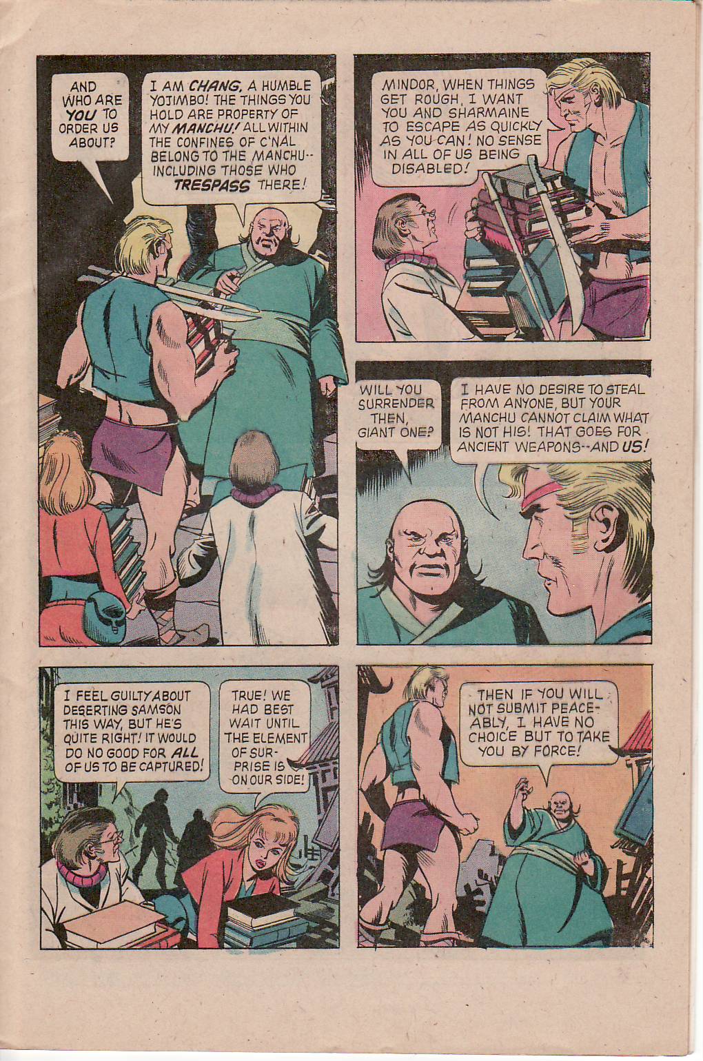 Read online Mighty Samson (1964) comic -  Issue #24 - 5