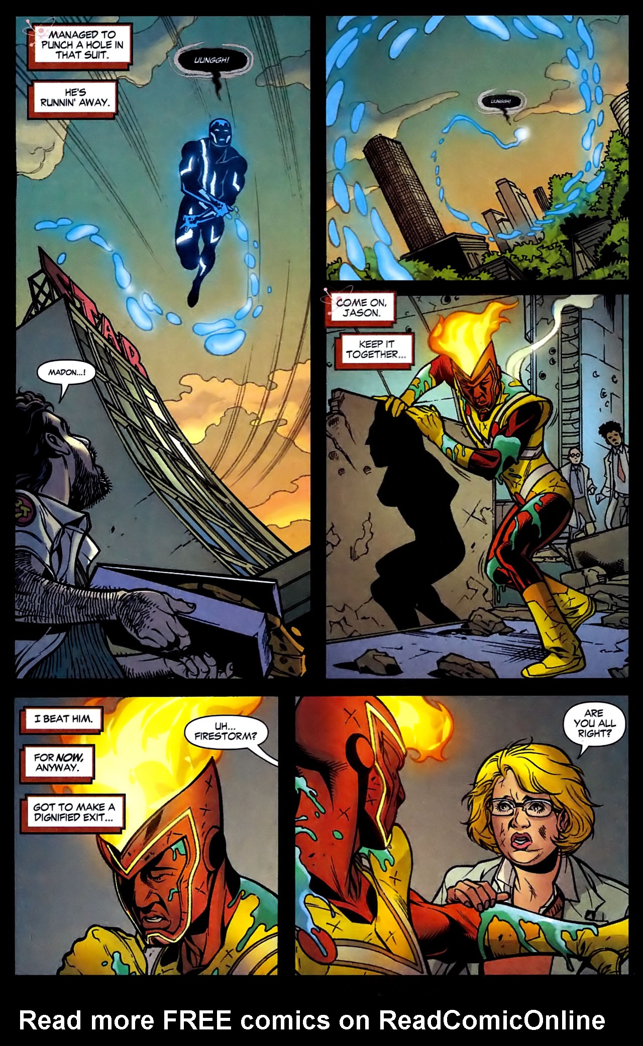 Read online Firestorm (2004) comic -  Issue #15 - 18