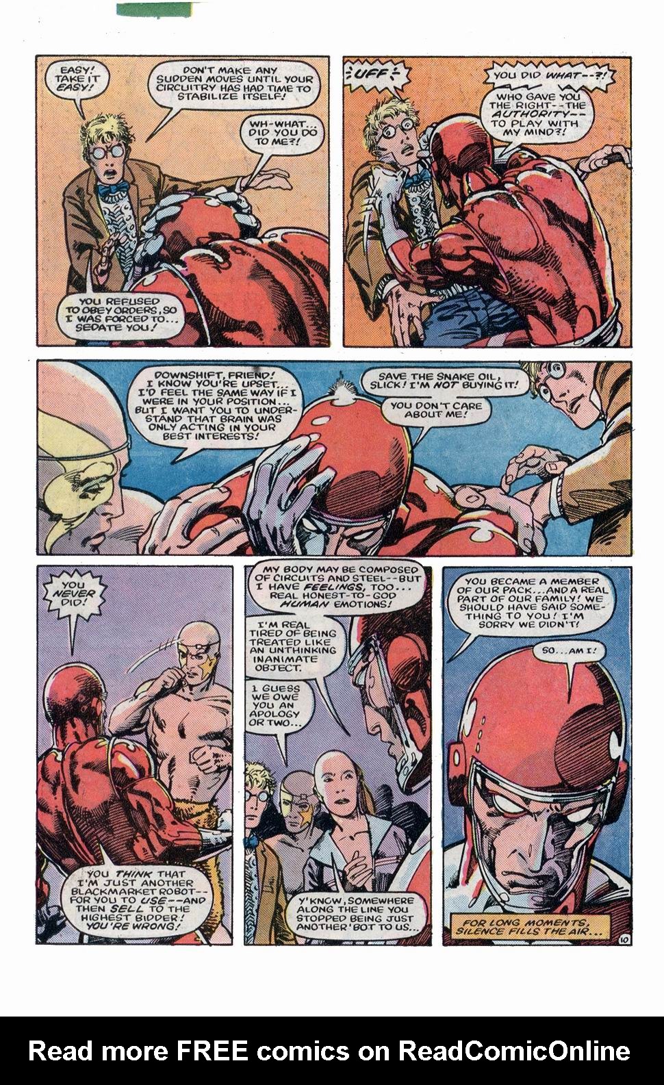 Read online Machine Man (1984) comic -  Issue #3 - 11