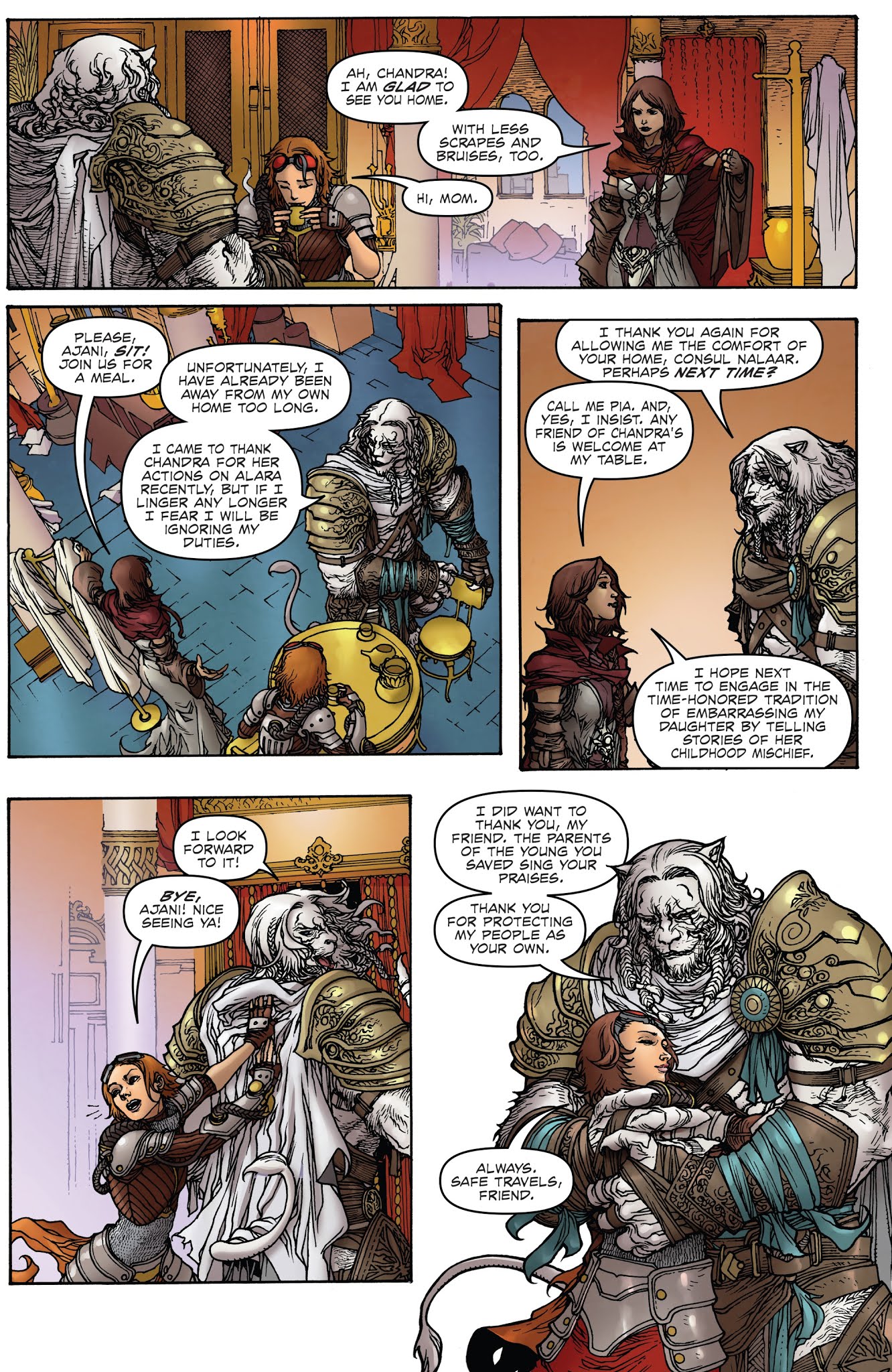 Read online Magic: The Gathering: Chandra comic -  Issue #1 - 14