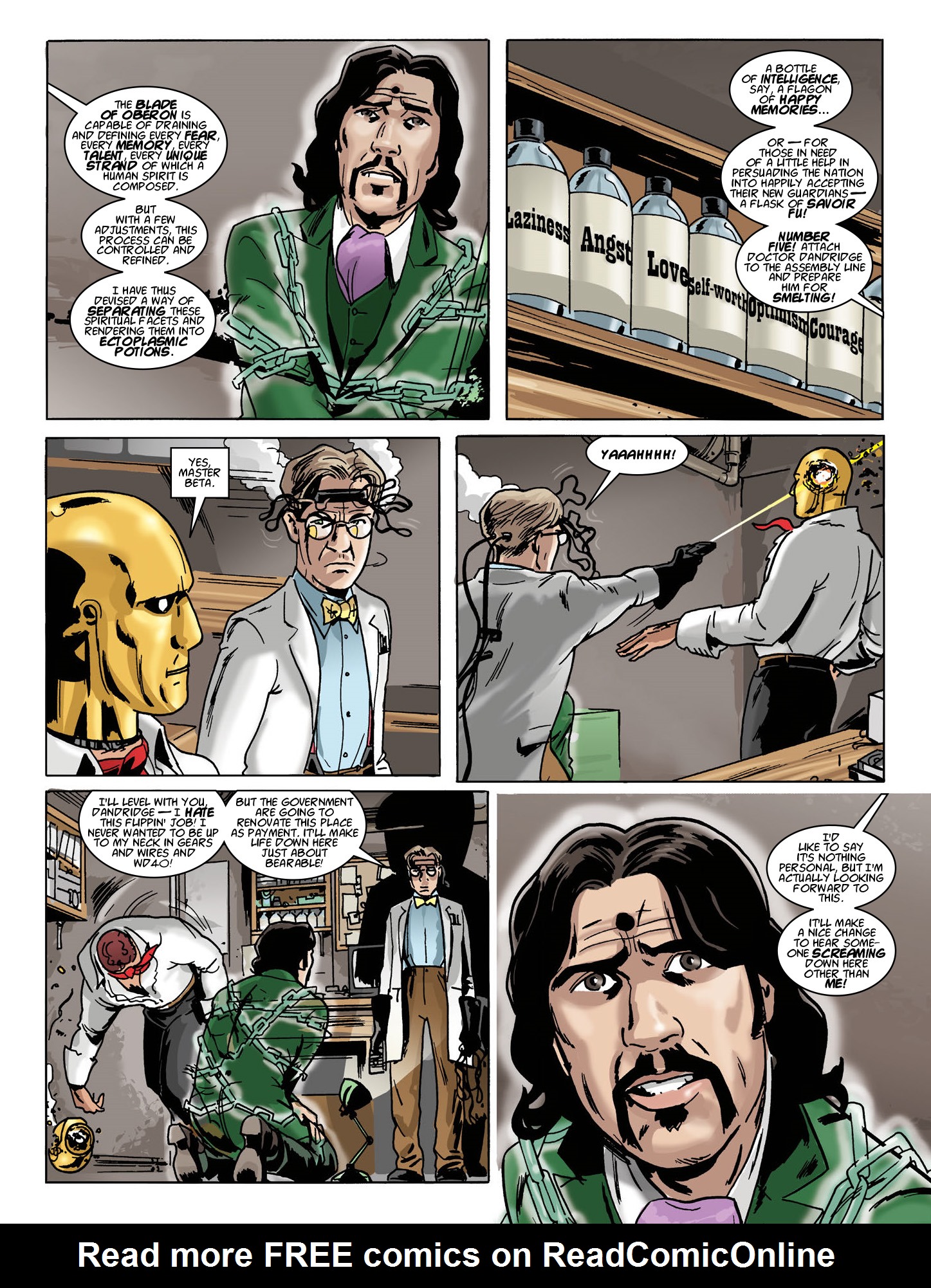 Read online Dandridge: Return of the Chap comic -  Issue # TPB - 97