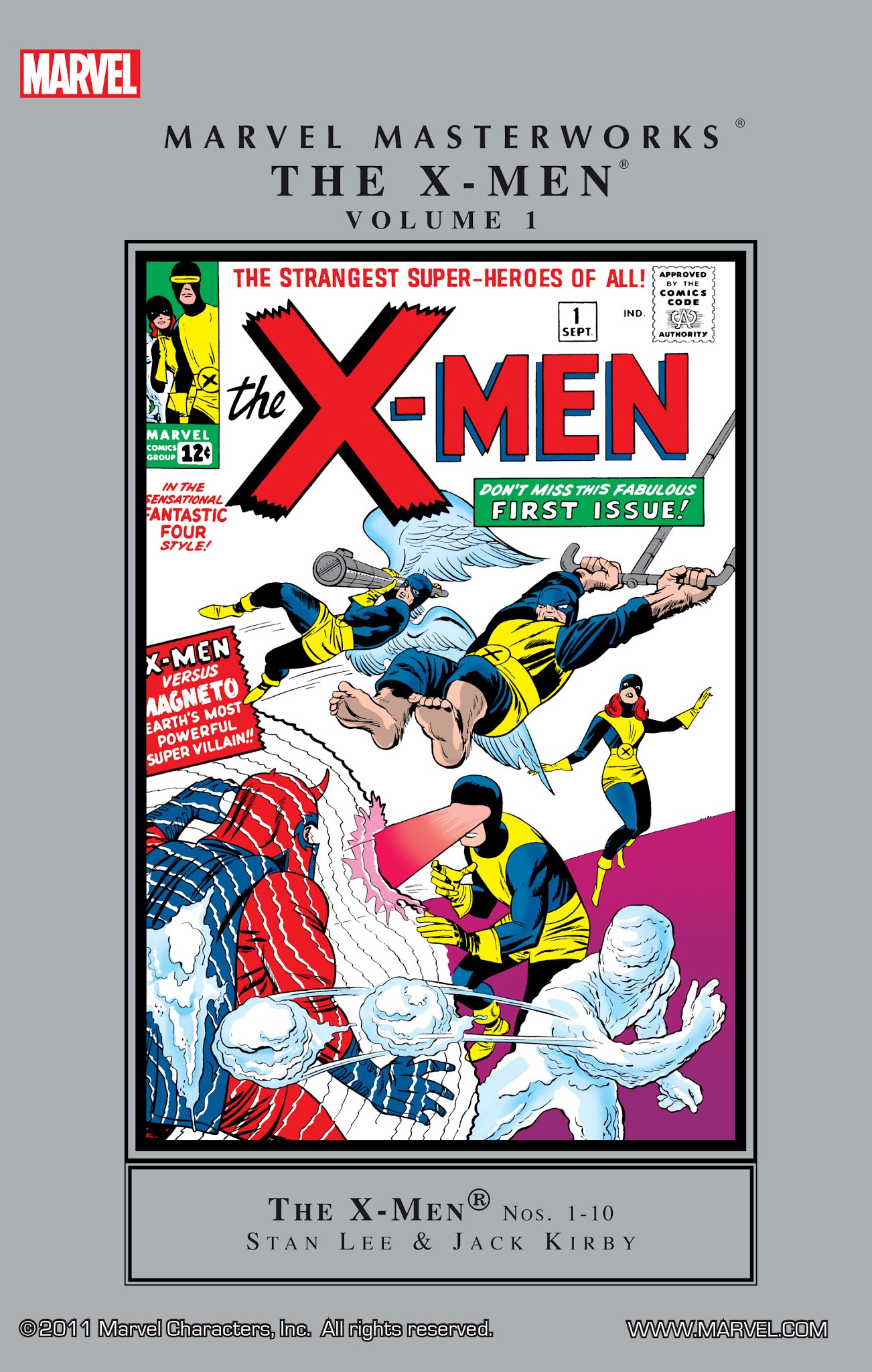 Read online Marvel Masterworks: The X-Men comic -  Issue # TPB 1 (Part 1) - 1