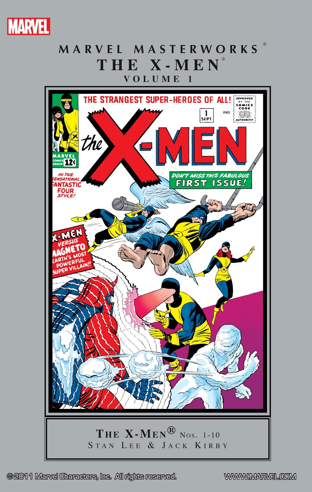 Marvel Masterworks: The X-Men issue TPB 1 (Part 1) - Page 1