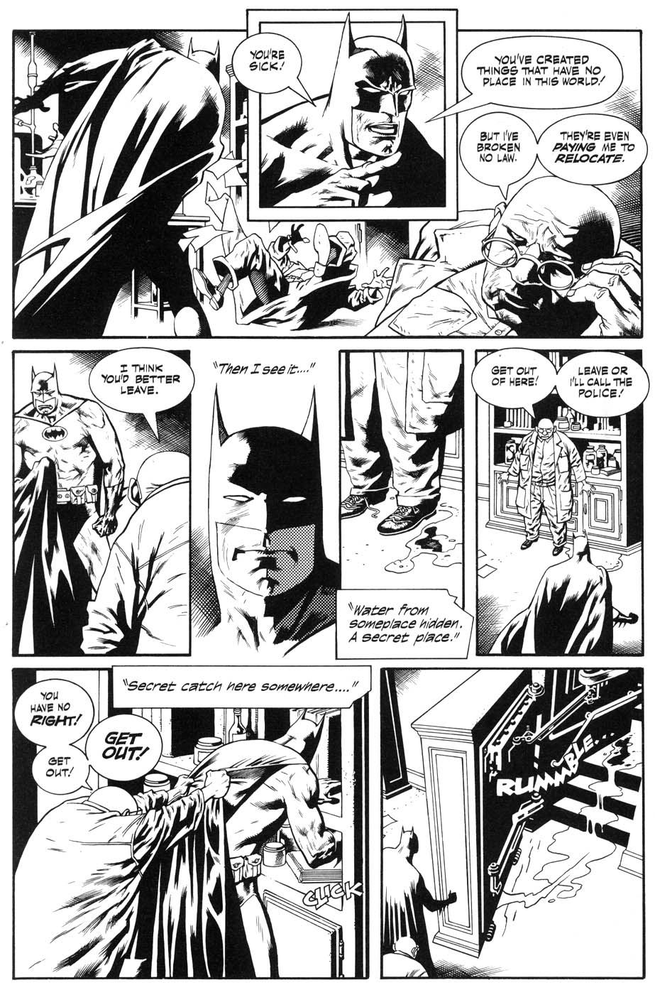 Read online Batman Black and White comic -  Issue #4 - 18