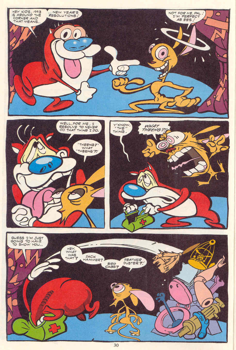 Read online The Ren & Stimpy Show comic -  Issue #3 - 23