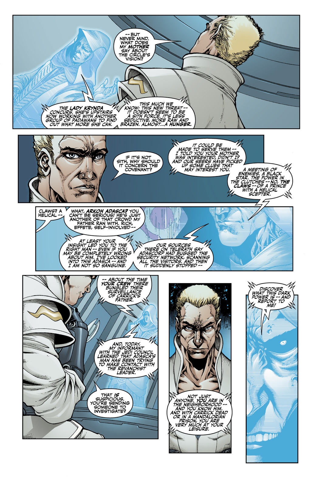Read online Star Wars: Knights Of The Old Republic comic -  Issue #18 - 6