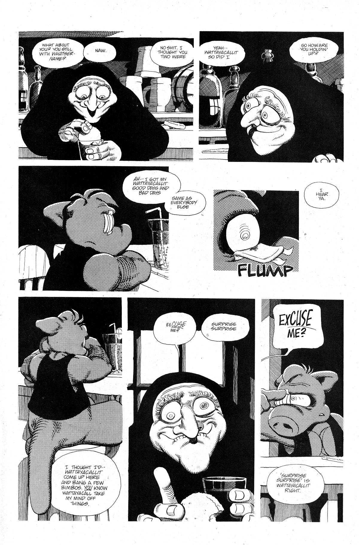 Read online Cerebus comic -  Issue #206 - 7