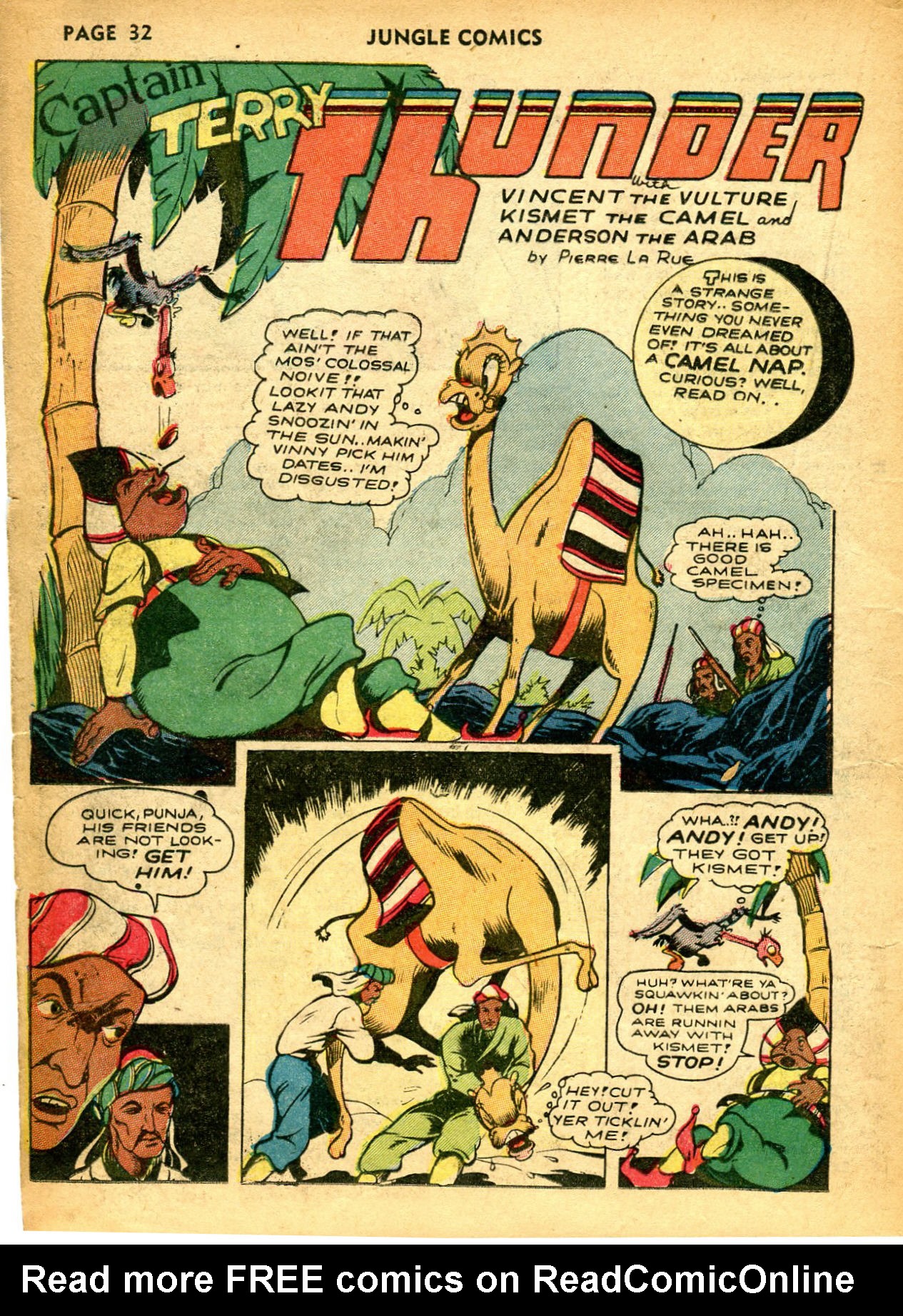 Read online Jungle Comics comic -  Issue #32 - 35