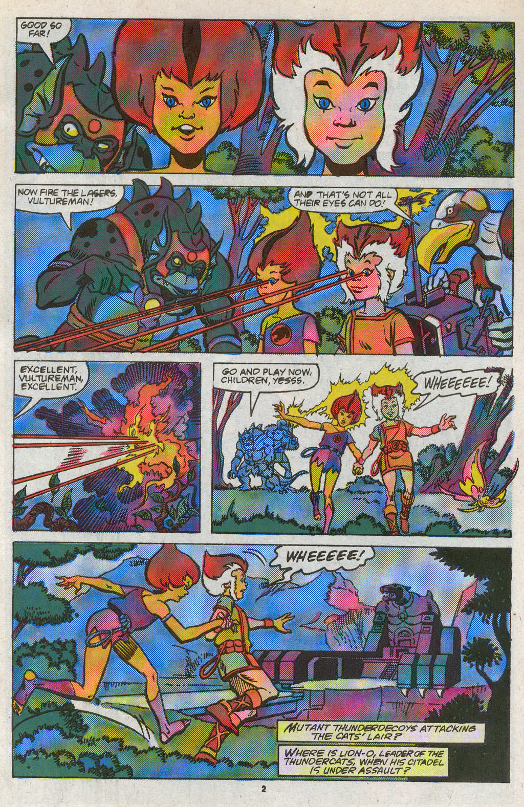 Read online ThunderCats (1985) comic -  Issue #22 - 4