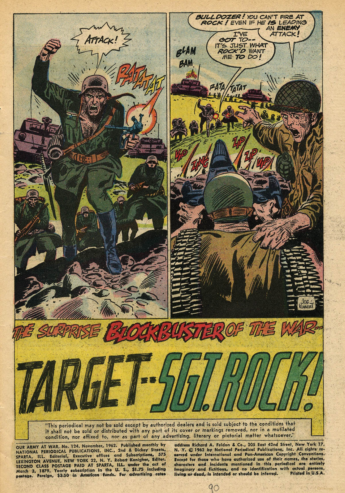 Read online Our Army at War (1952) comic -  Issue #124 - 3