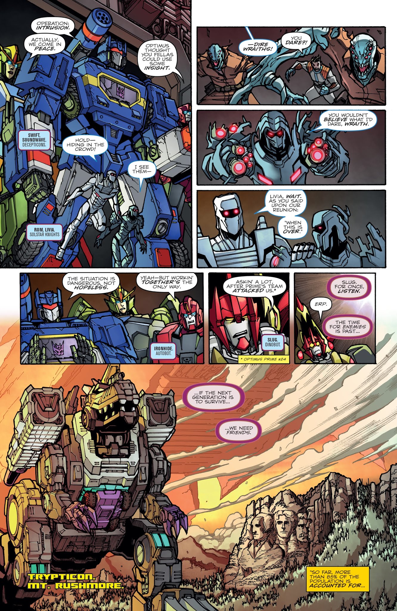 Read online Transformers: Unicron comic -  Issue #5 - 8