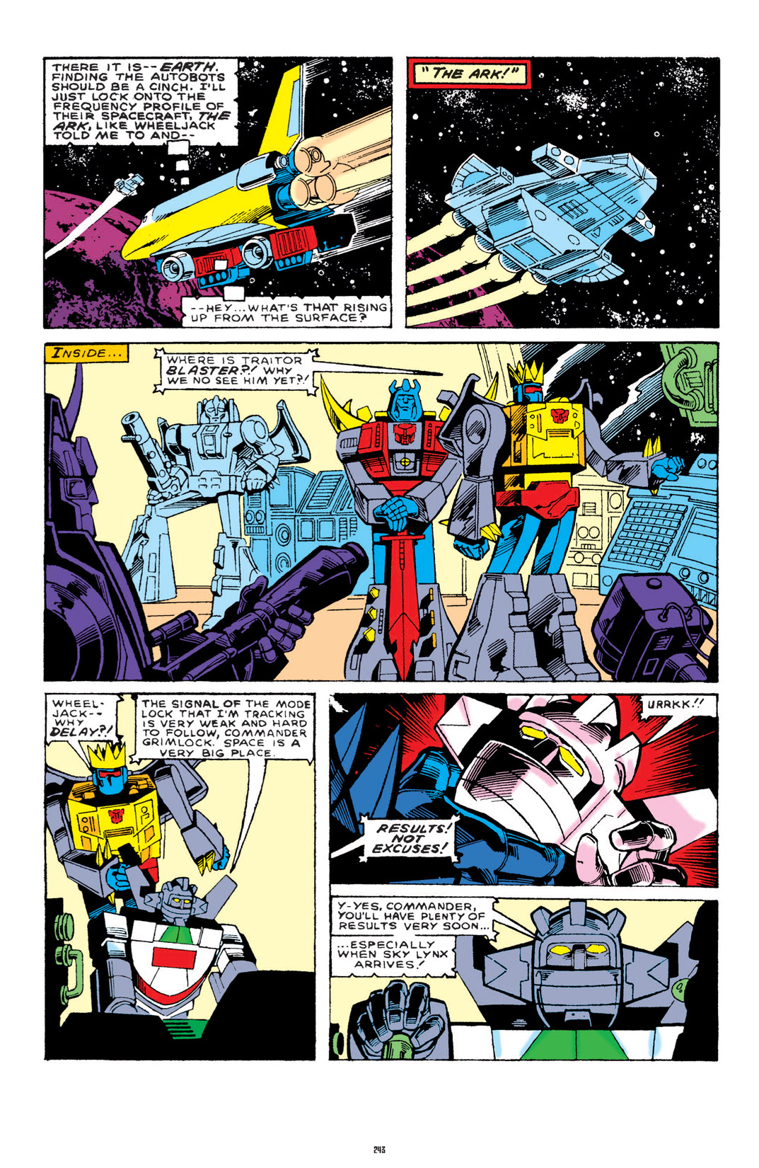 Read online The Transformers Classics comic -  Issue # TPB 3 - 244