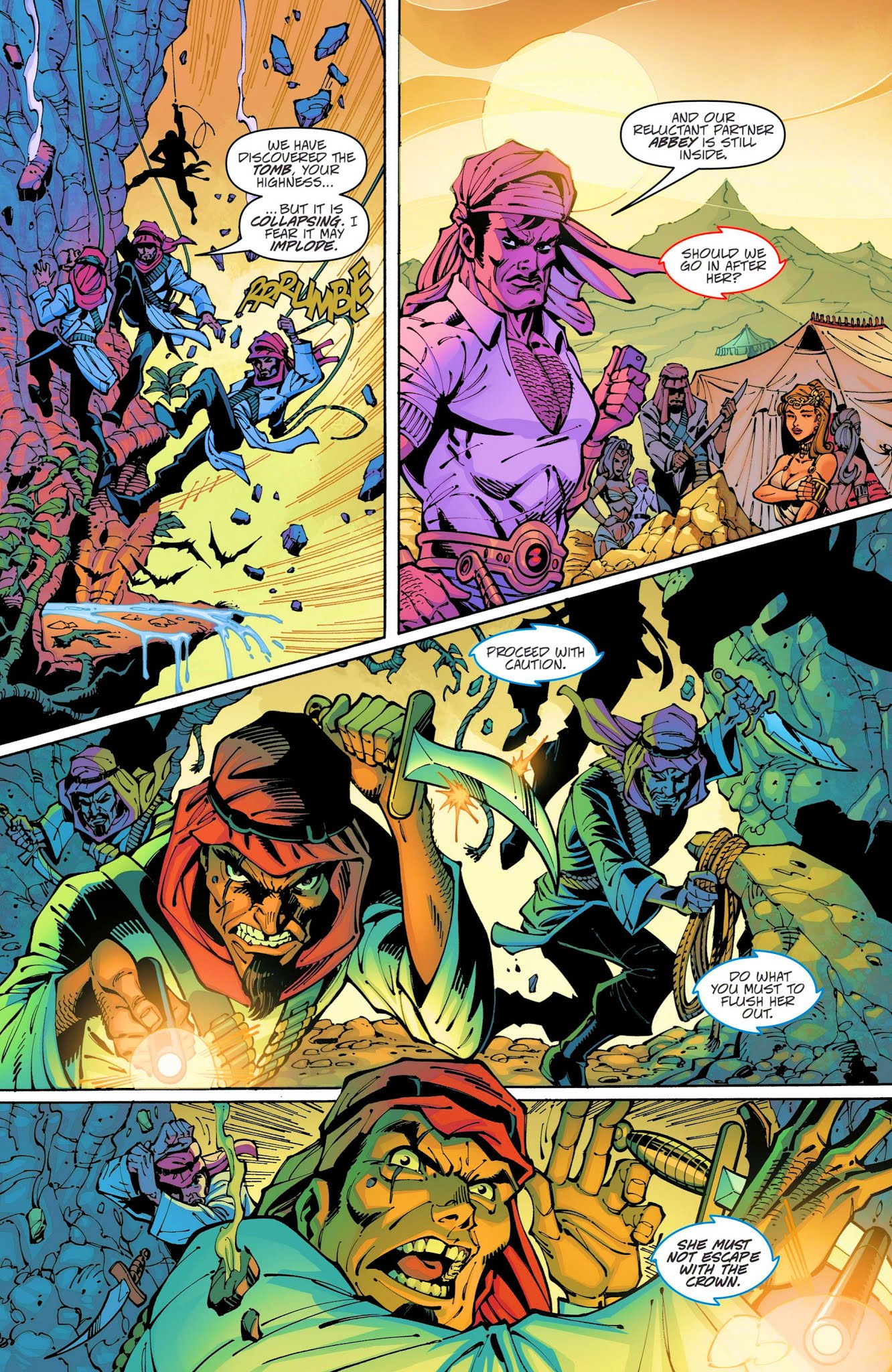 Read online Danger Girl: Trinity comic -  Issue #4 - 4