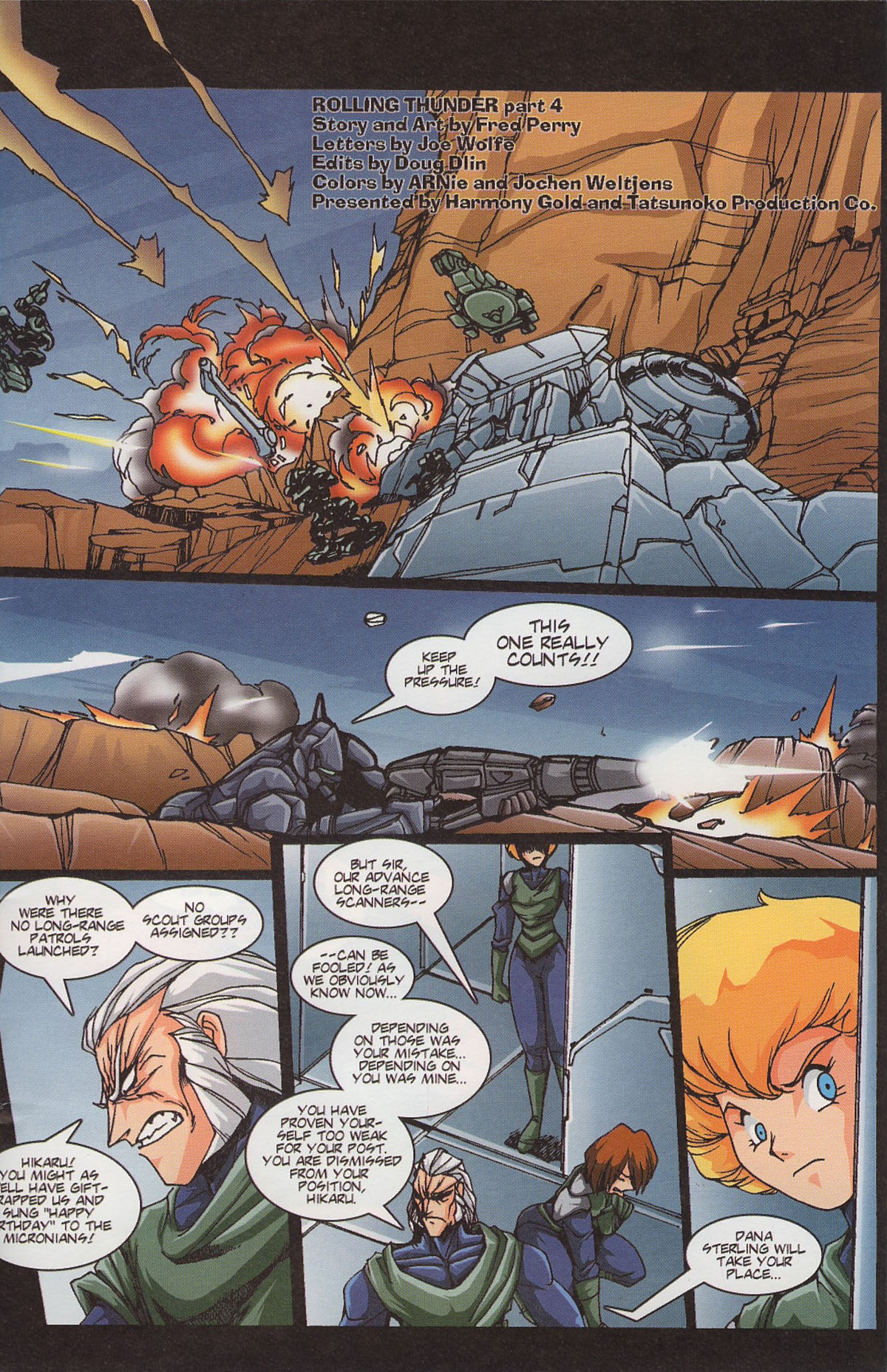 Read online Robotech (1997) comic -  Issue #7 - 8