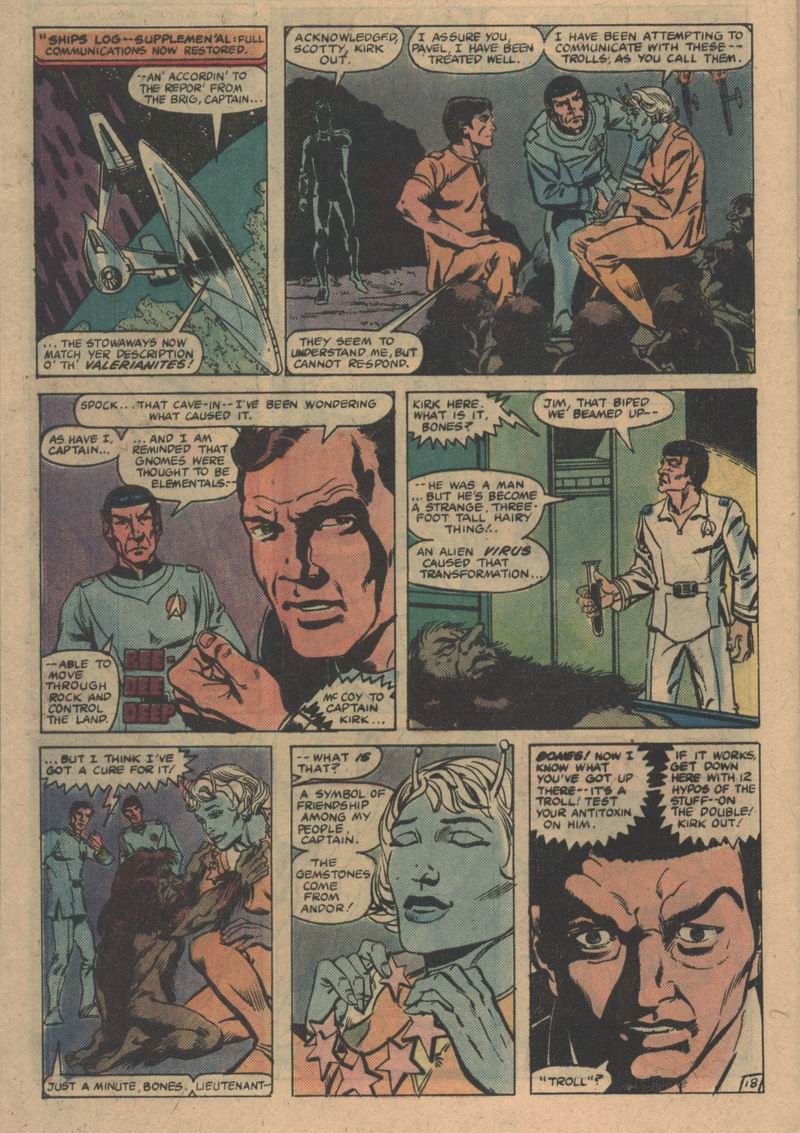 Read online Star Trek (1980) comic -  Issue #16 - 19