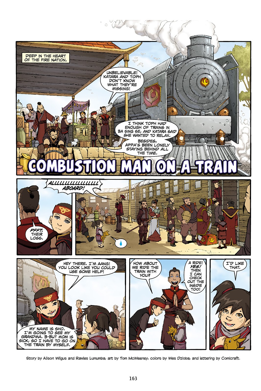 Nickelodeon Avatar: The Last Airbender - The Lost Adventures issue Full - Page 164