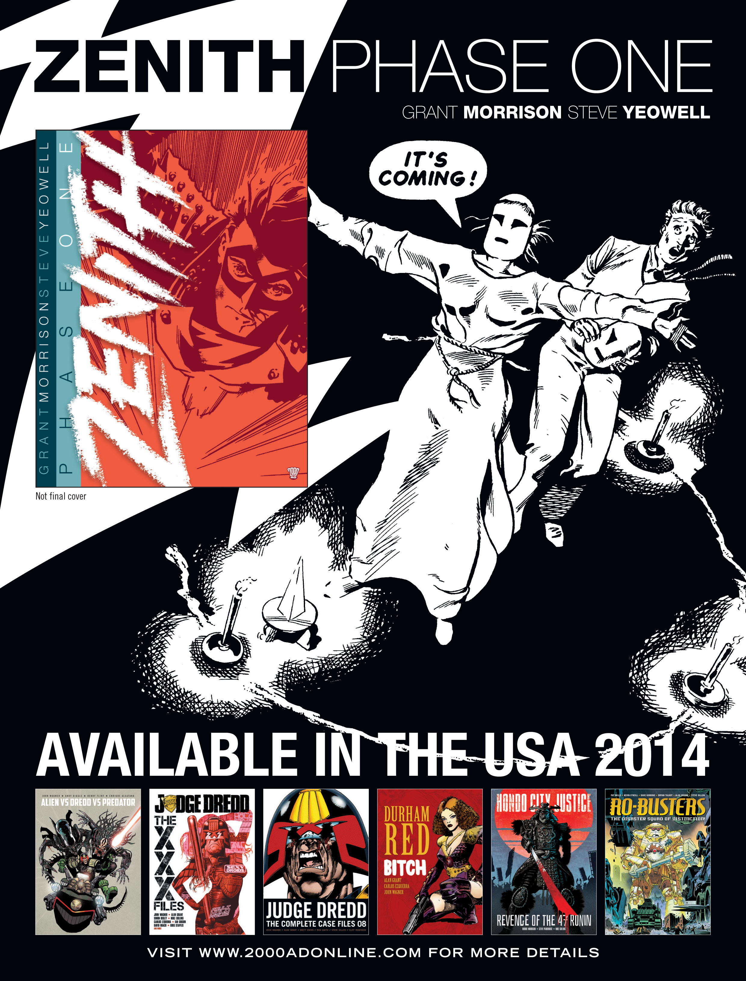 Read online Free Comic Book Day 2014 comic -  Issue # 2000 AD - 34