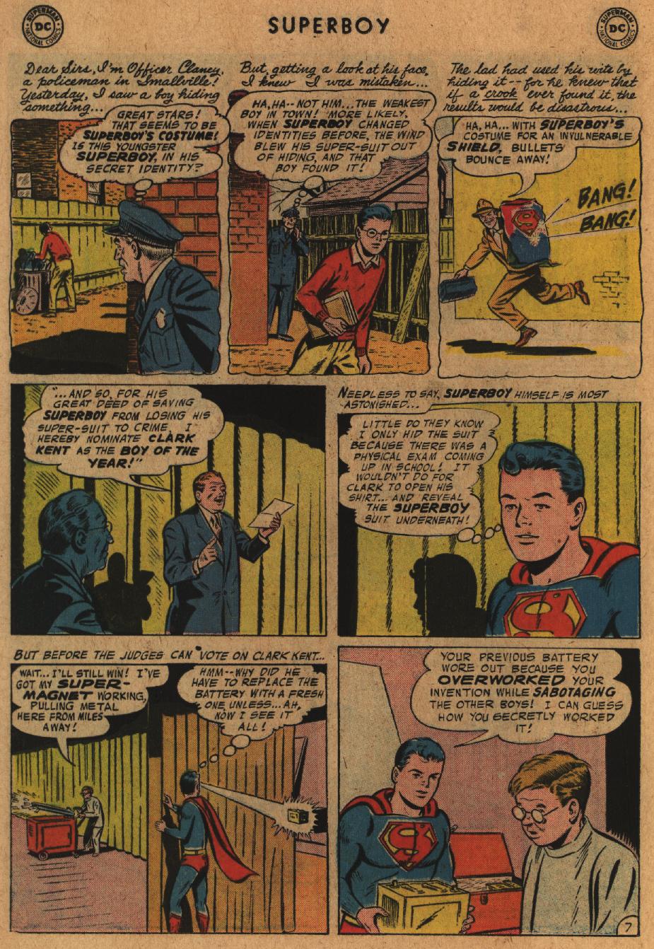 Read online Superboy (1949) comic -  Issue #57 - 18