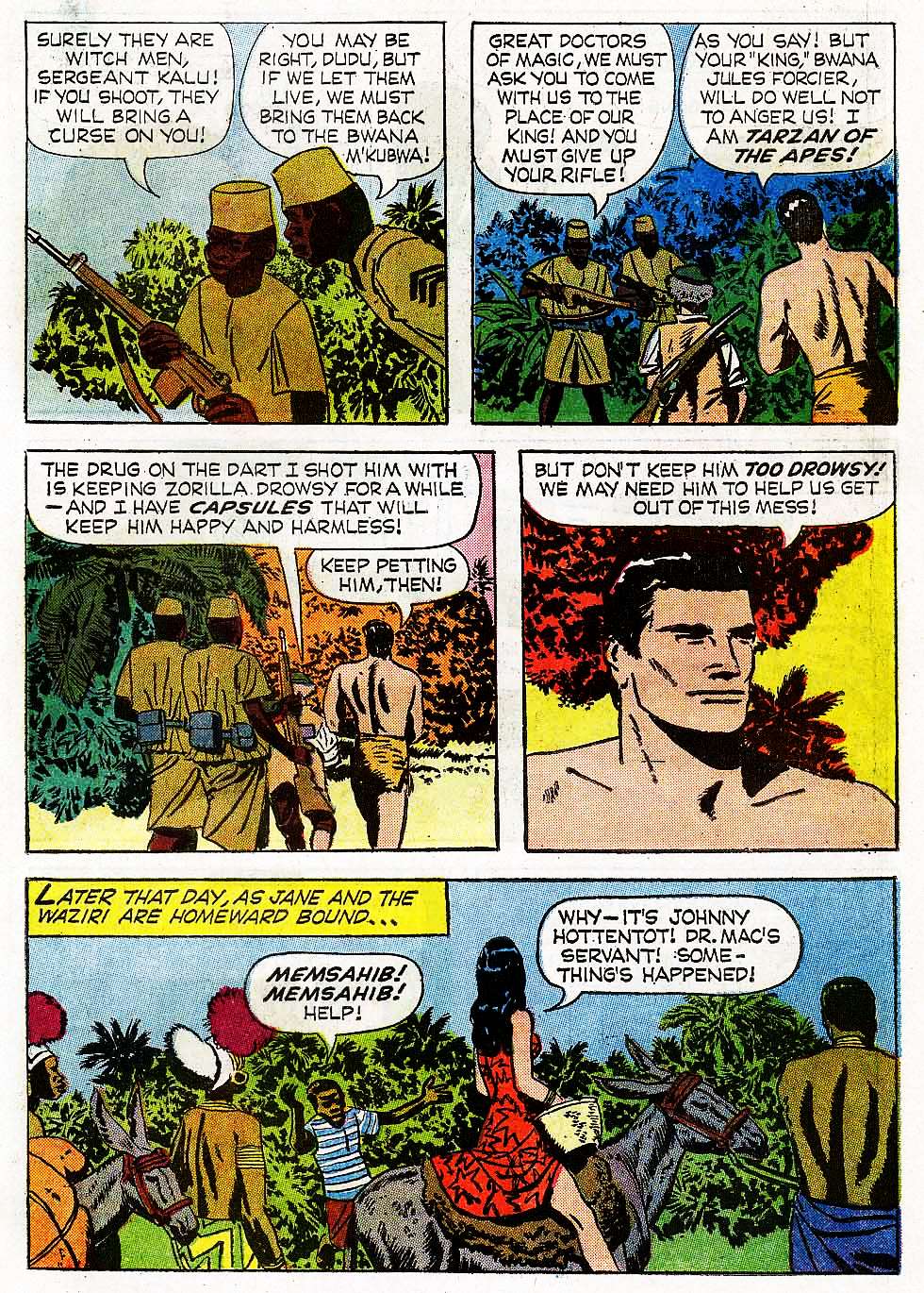 Read online Tarzan (1962) comic -  Issue #147 - 7