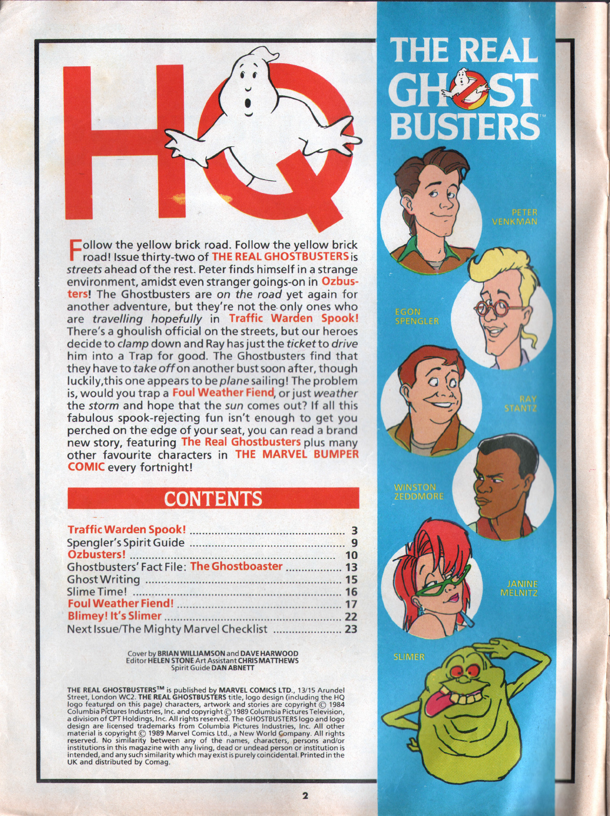 Read online The Real Ghostbusters comic -  Issue #32 - 2