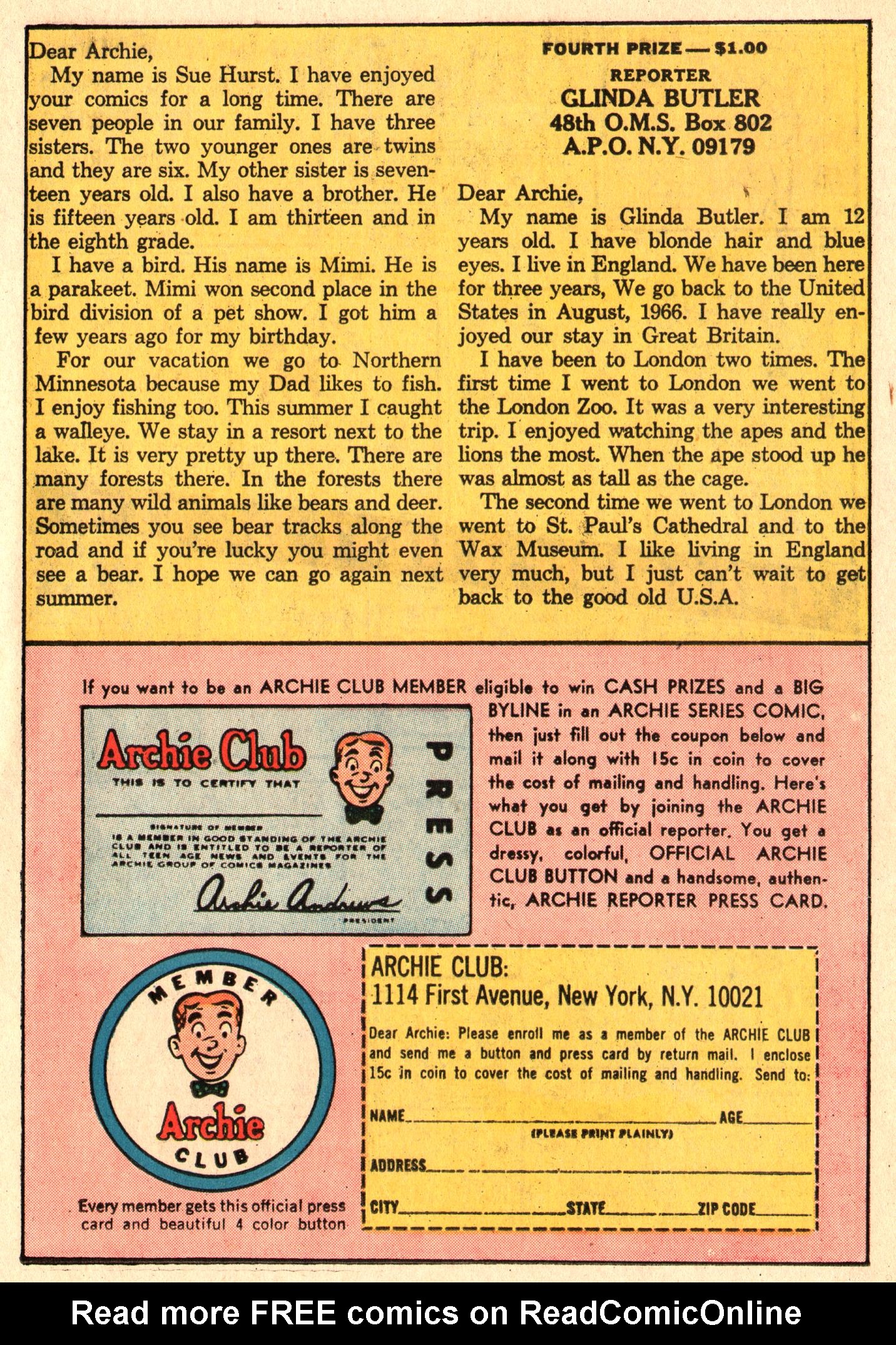 Read online Jughead (1965) comic -  Issue #134 - 11