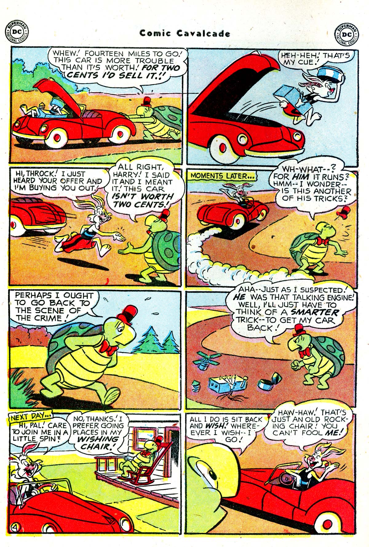 Read online Comic Cavalcade comic -  Issue #48 - 16