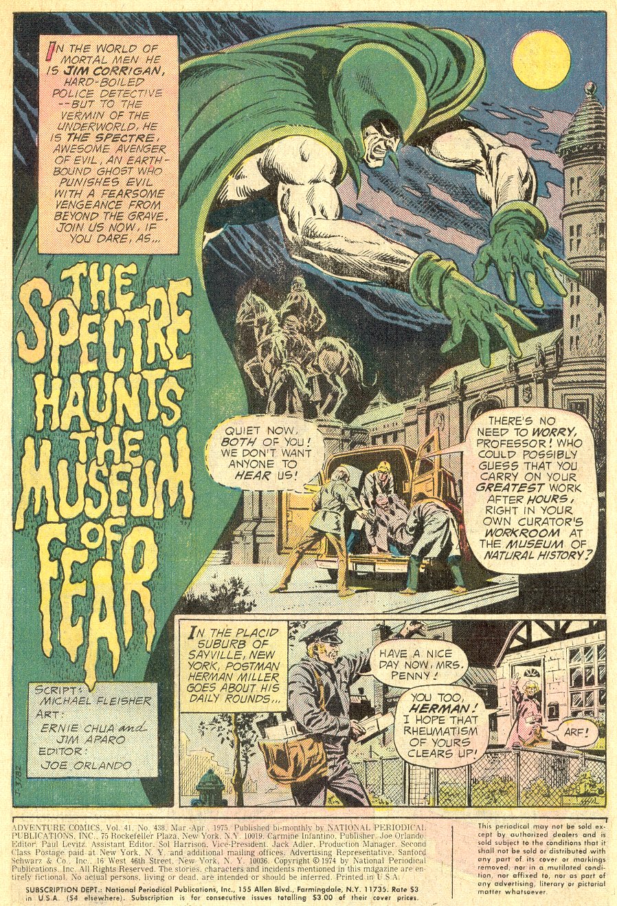 Read online Adventure Comics (1938) comic -  Issue #438 - 2