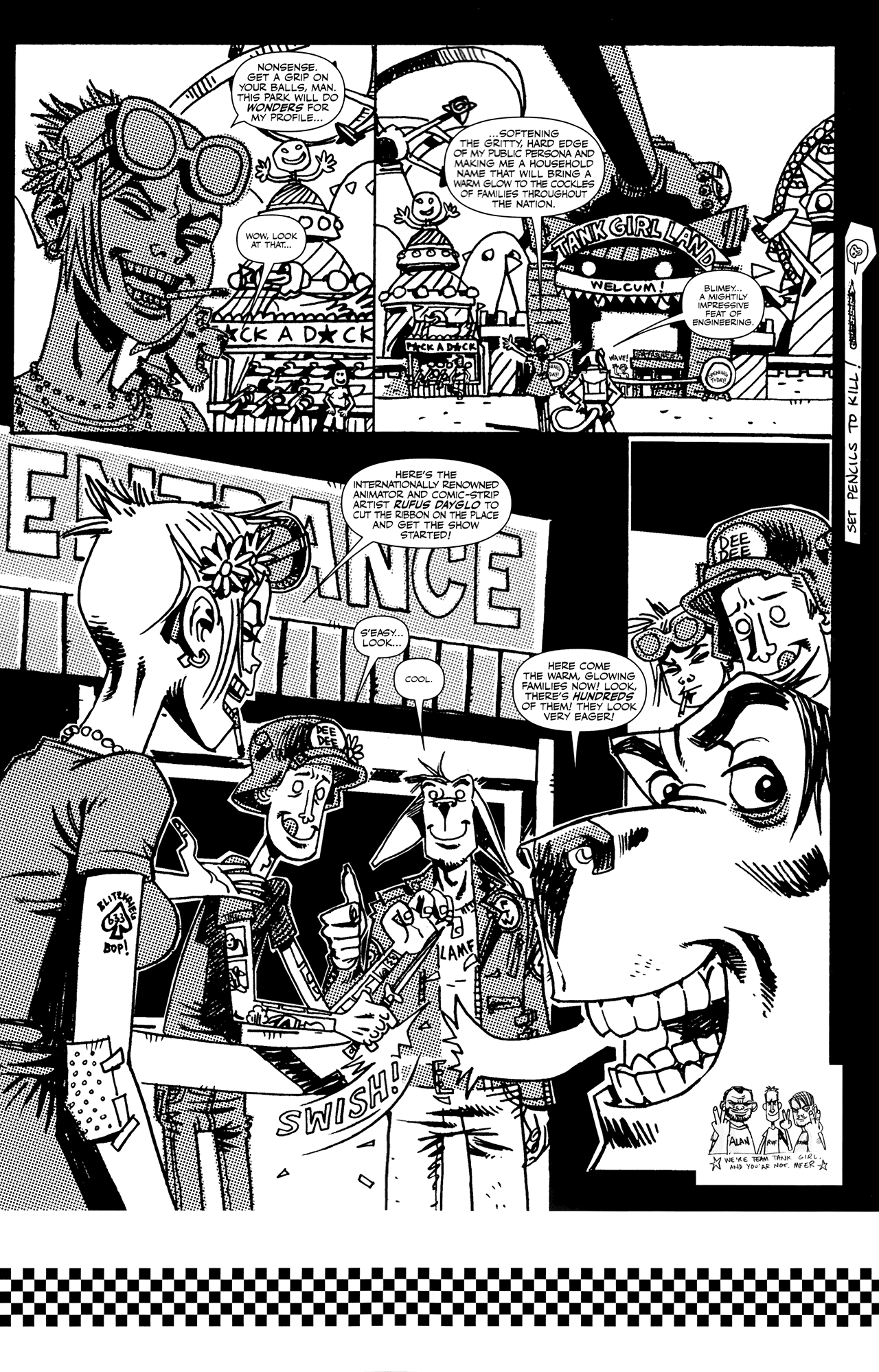 Read online Tank Girl: Skidmarks comic -  Issue #3 - 21