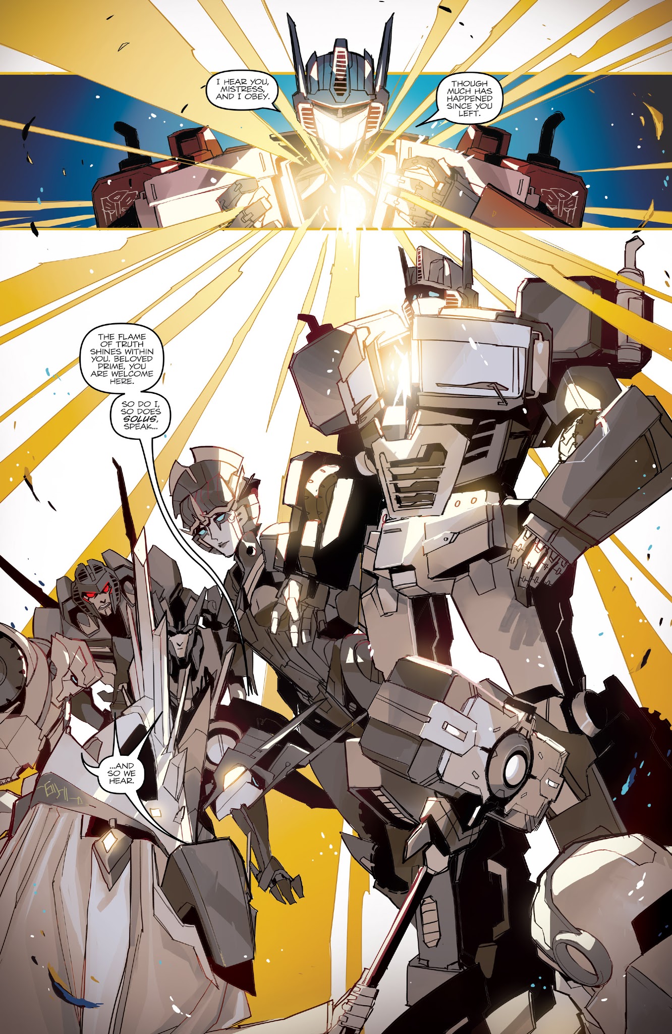 Read online The Transformers: Windblade (2018) comic -  Issue # TPB - 126
