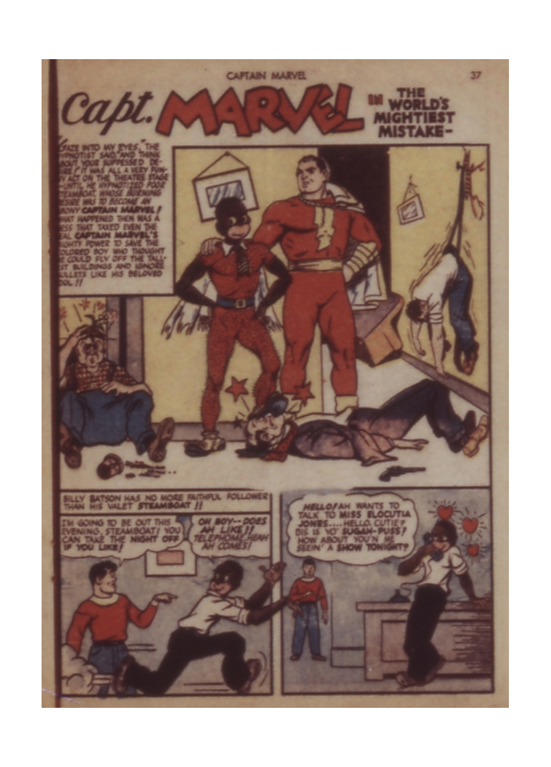 Read online Captain Marvel Adventures comic -  Issue #16 - 37
