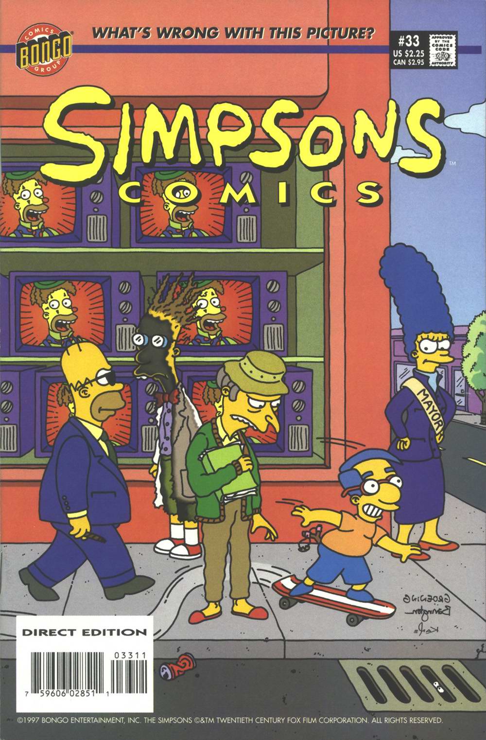 Read online Simpsons Comics comic -  Issue #33 - 1