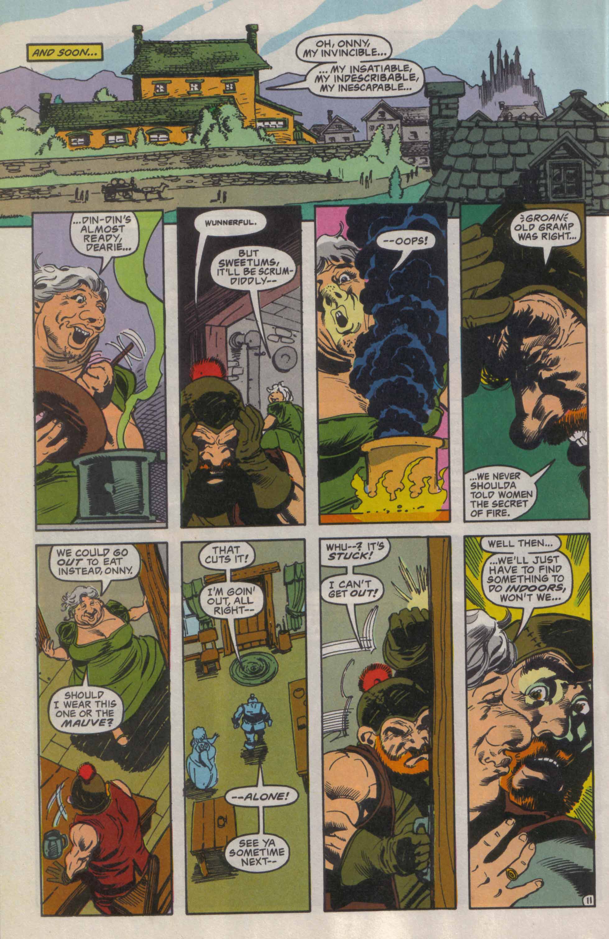 Read online Advanced Dungeons & Dragons comic -  Issue #23 - 12