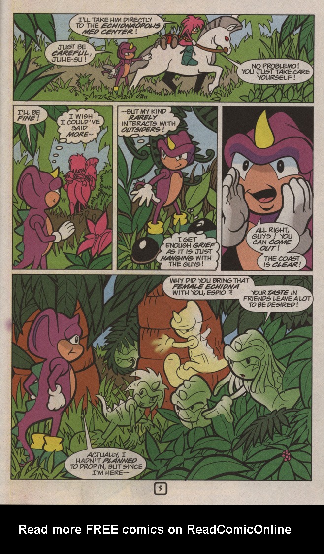 Read online Knuckles the Echidna comic -  Issue #30 - 27