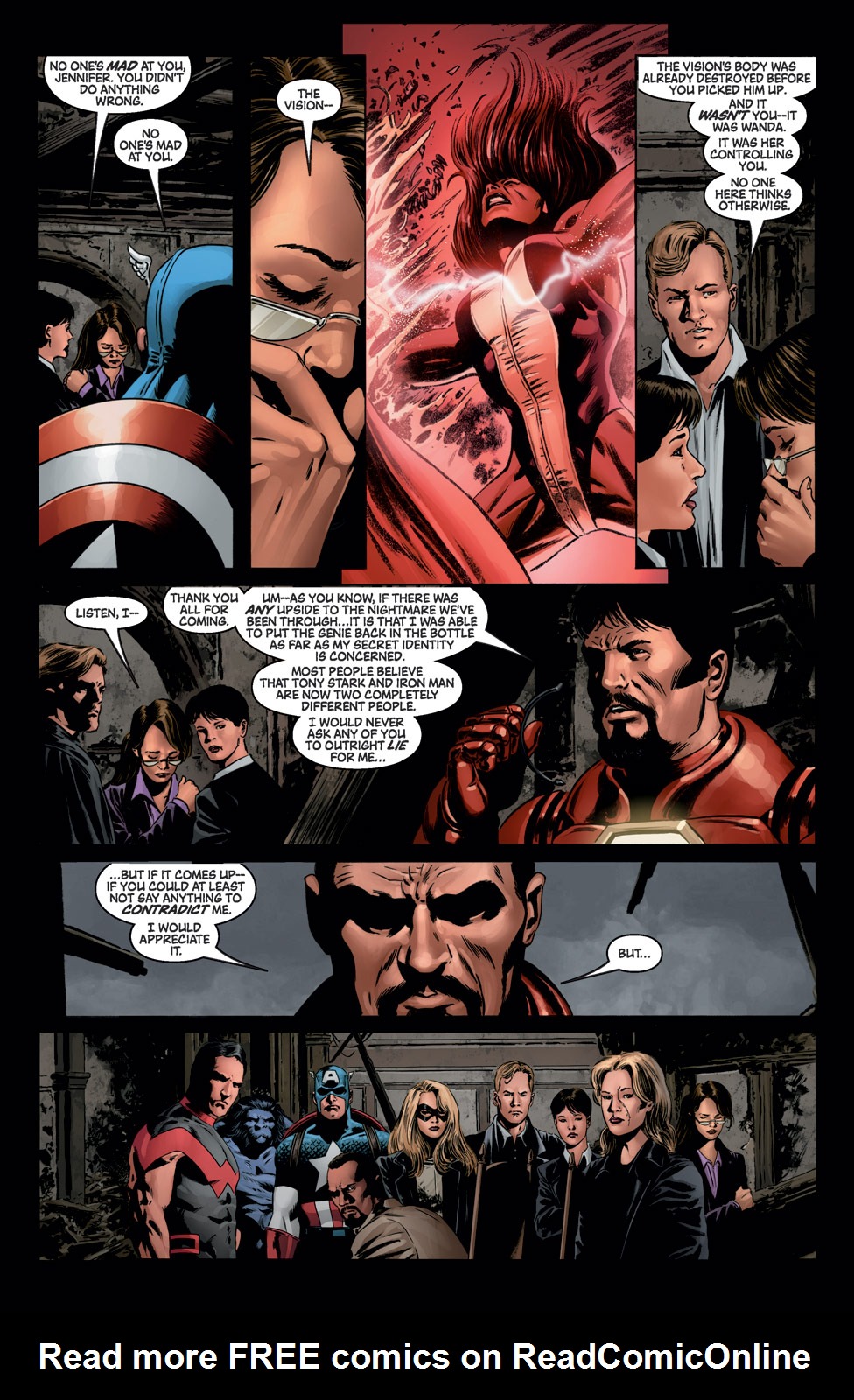 Read online Avengers Disassembled comic -  Issue #5 - 6