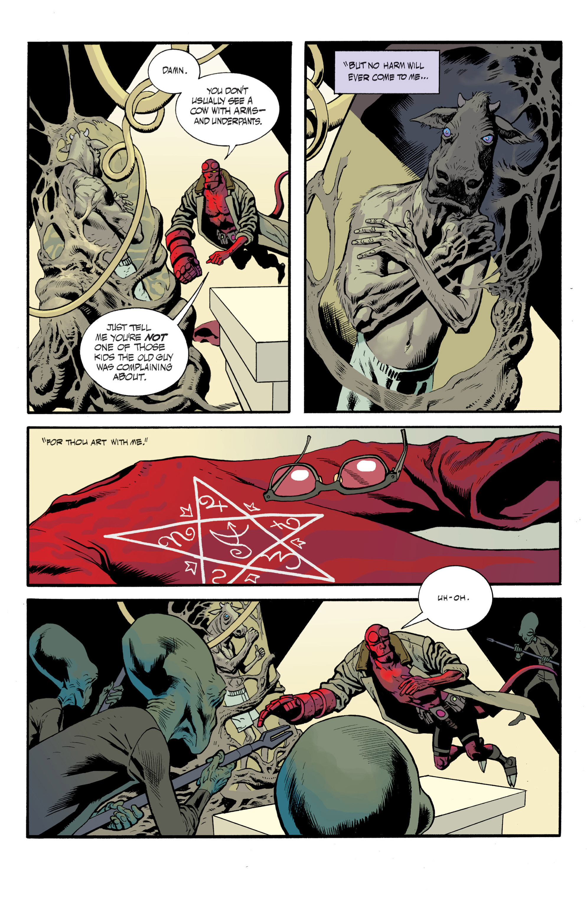 Read online Hellboy comic -  Issue #11 - 168