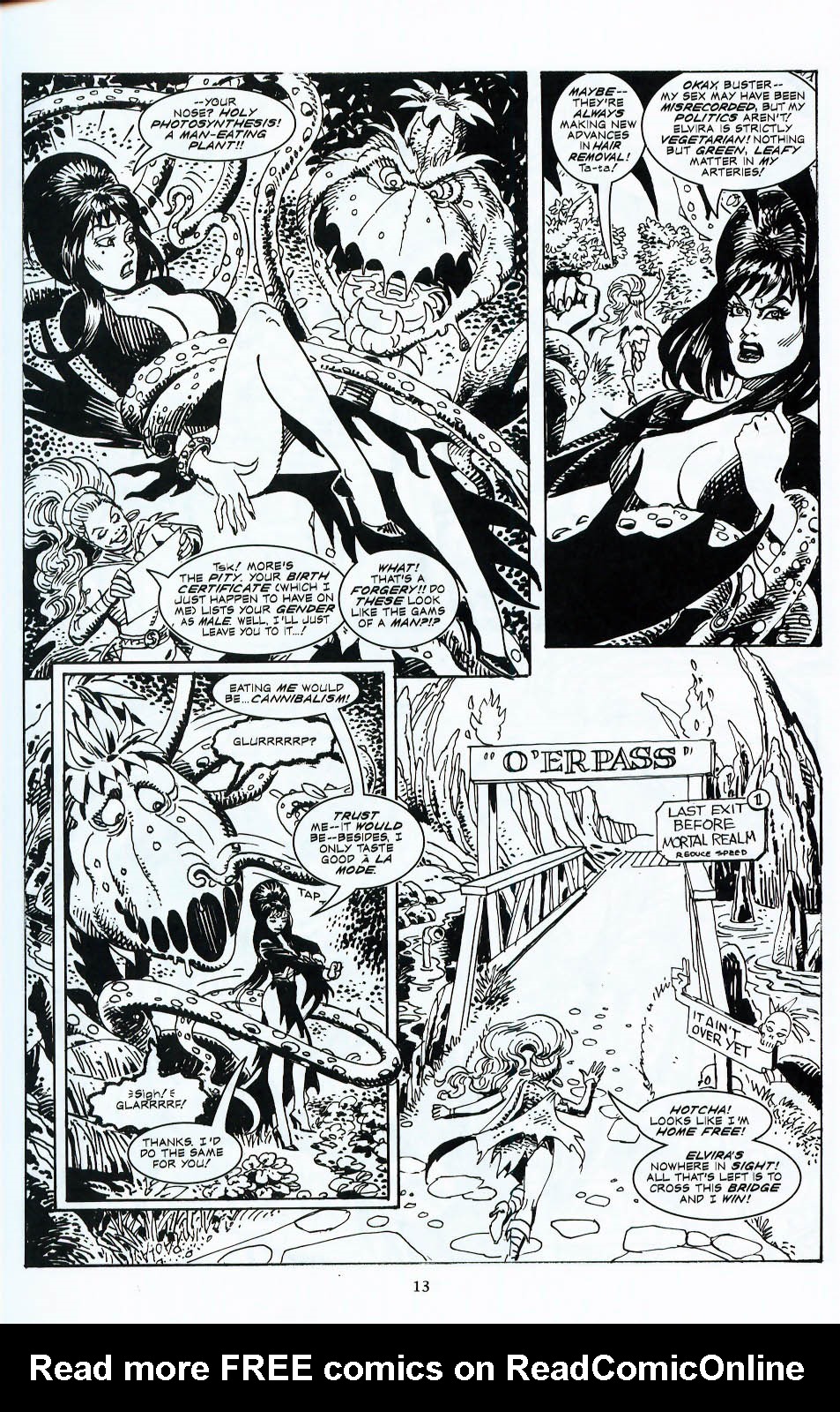 Read online Elvira, Mistress of the Dark comic -  Issue #116 - 15