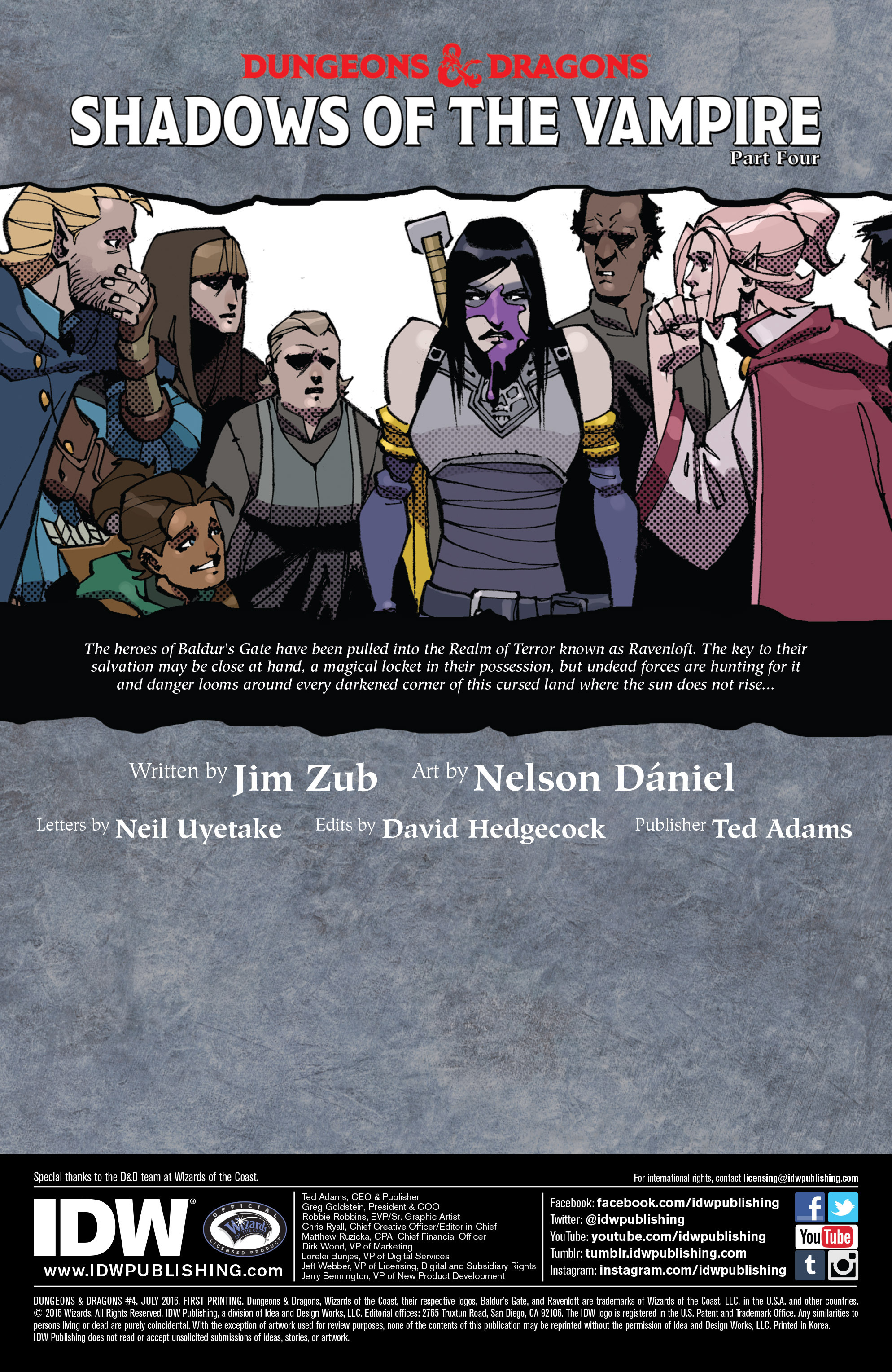 Read online Dungeons & Dragons (2016) comic -  Issue #4 - 2