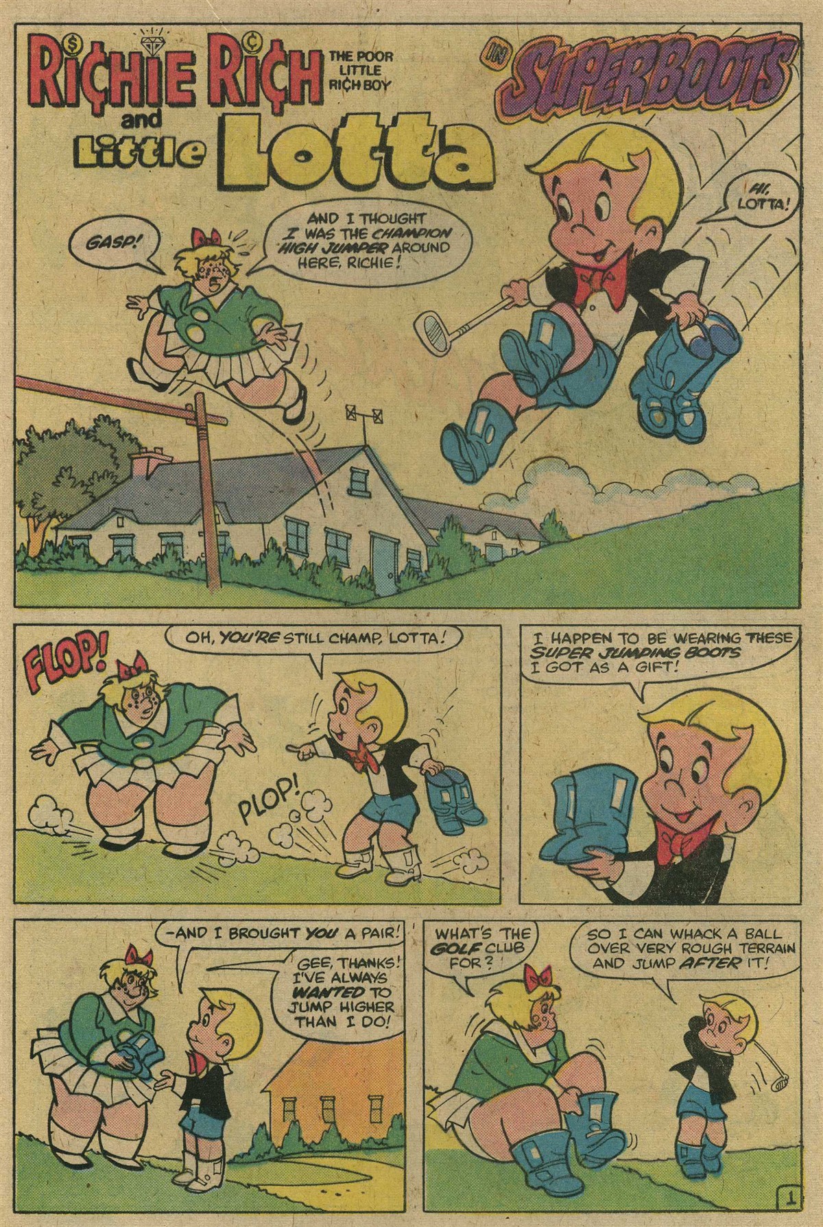 Read online Richie Rich & His Girl Friends comic -  Issue #8 - 21