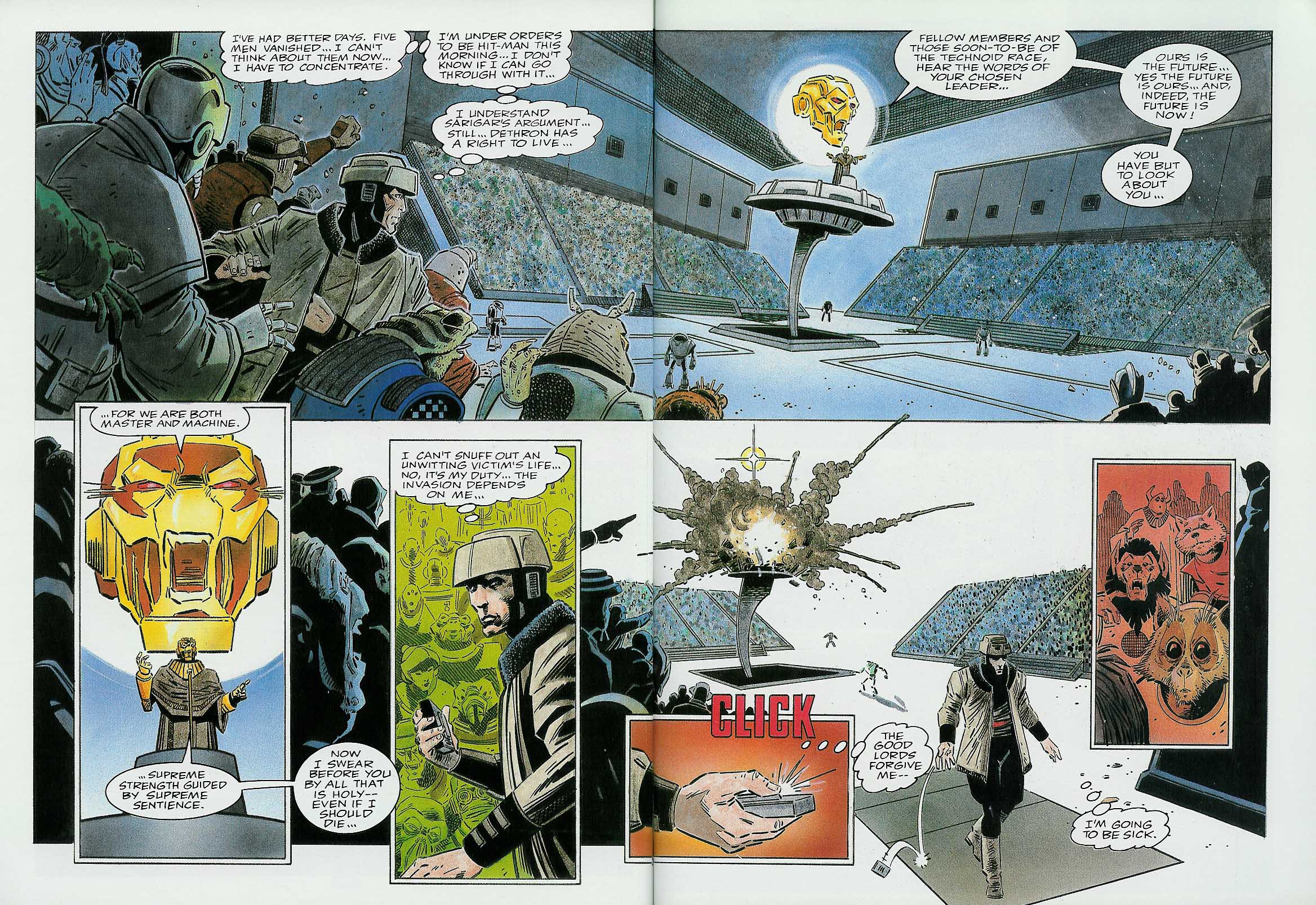 Read online Marvel Graphic Novel comic -  Issue #25 - The Alien Legion - A Grey Day to Die - 48