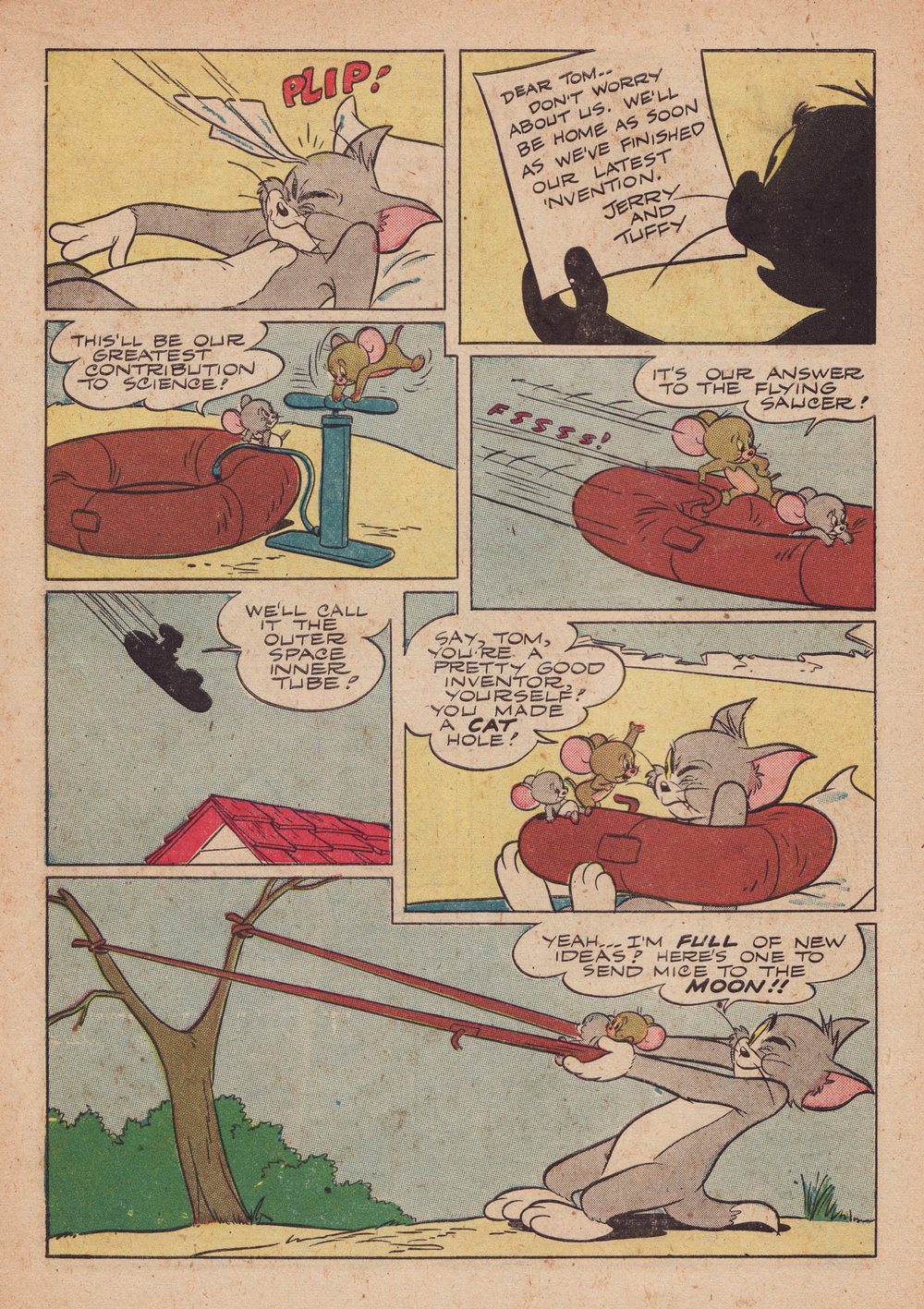 Read online Tom & Jerry Comics comic -  Issue #116 - 12